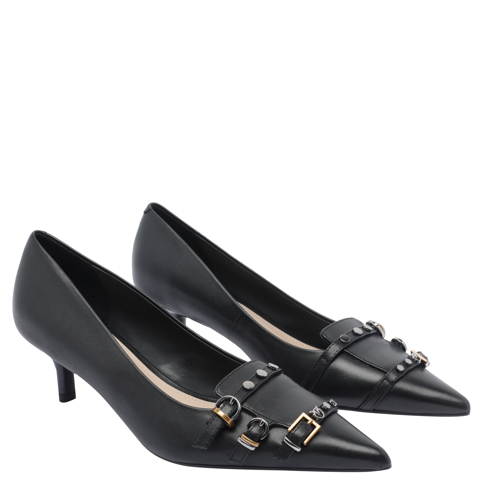 Pinko With Heel Black