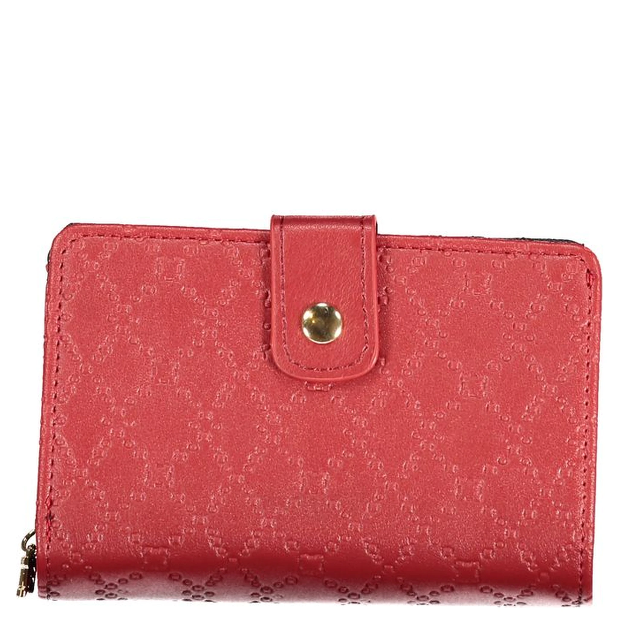 Red Polyethylene Women Wallet