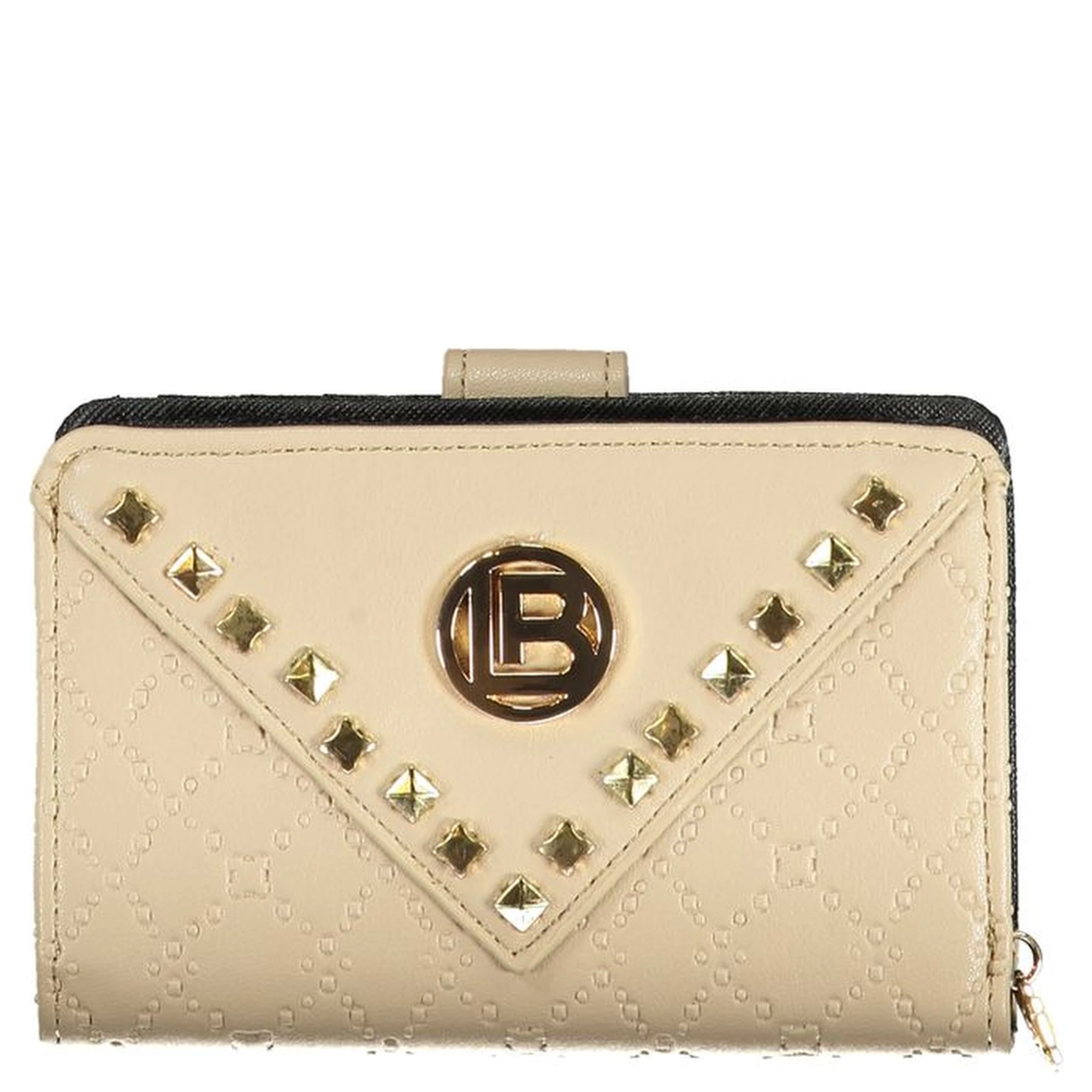 Beige Polyethylene Women Wallet