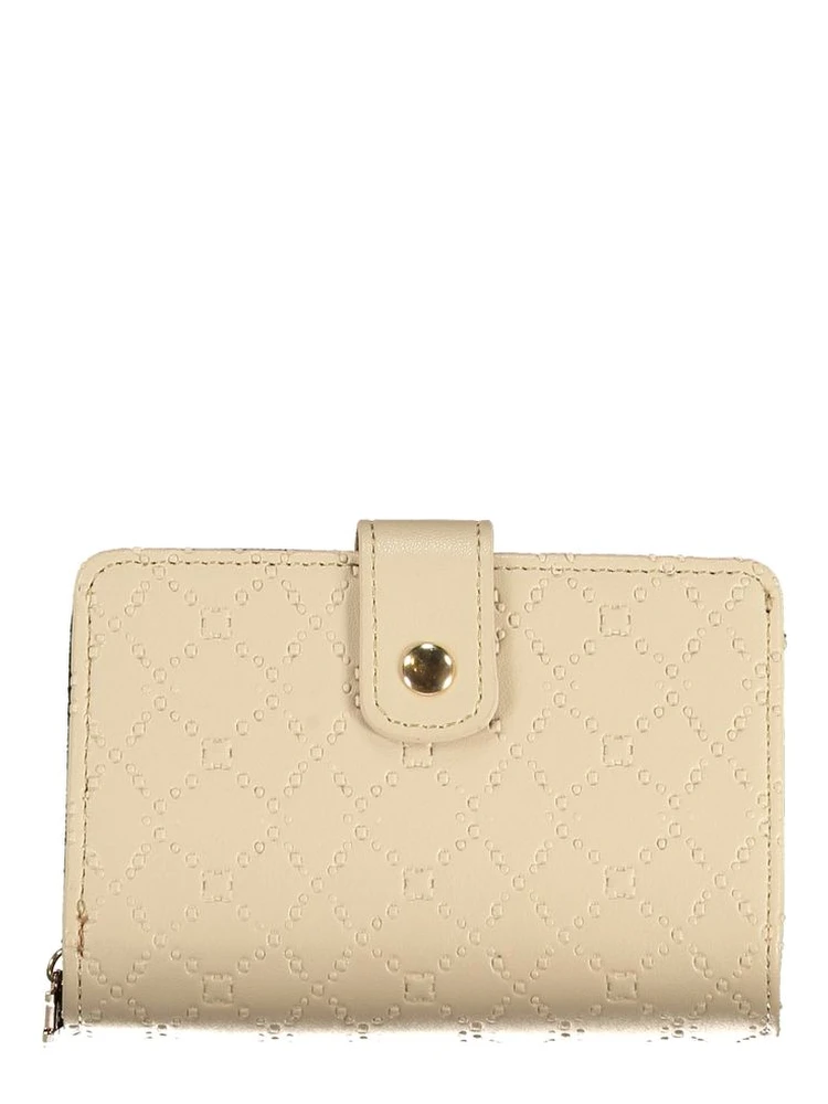 Beige Polyethylene Women Wallet alternative