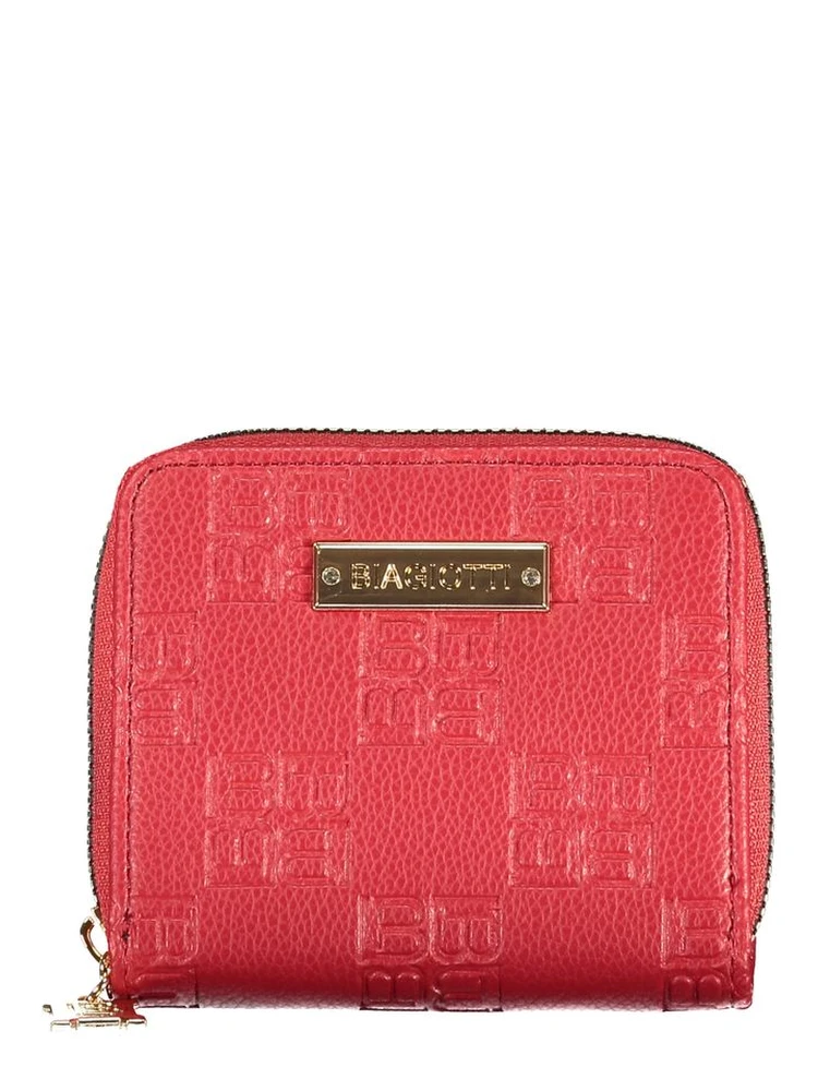 Red Polyethylene Women Wallet
