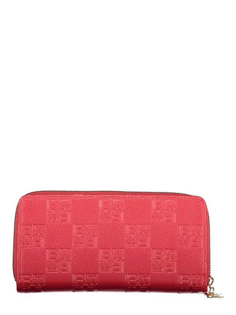 Red Polyethylene Women Wallet