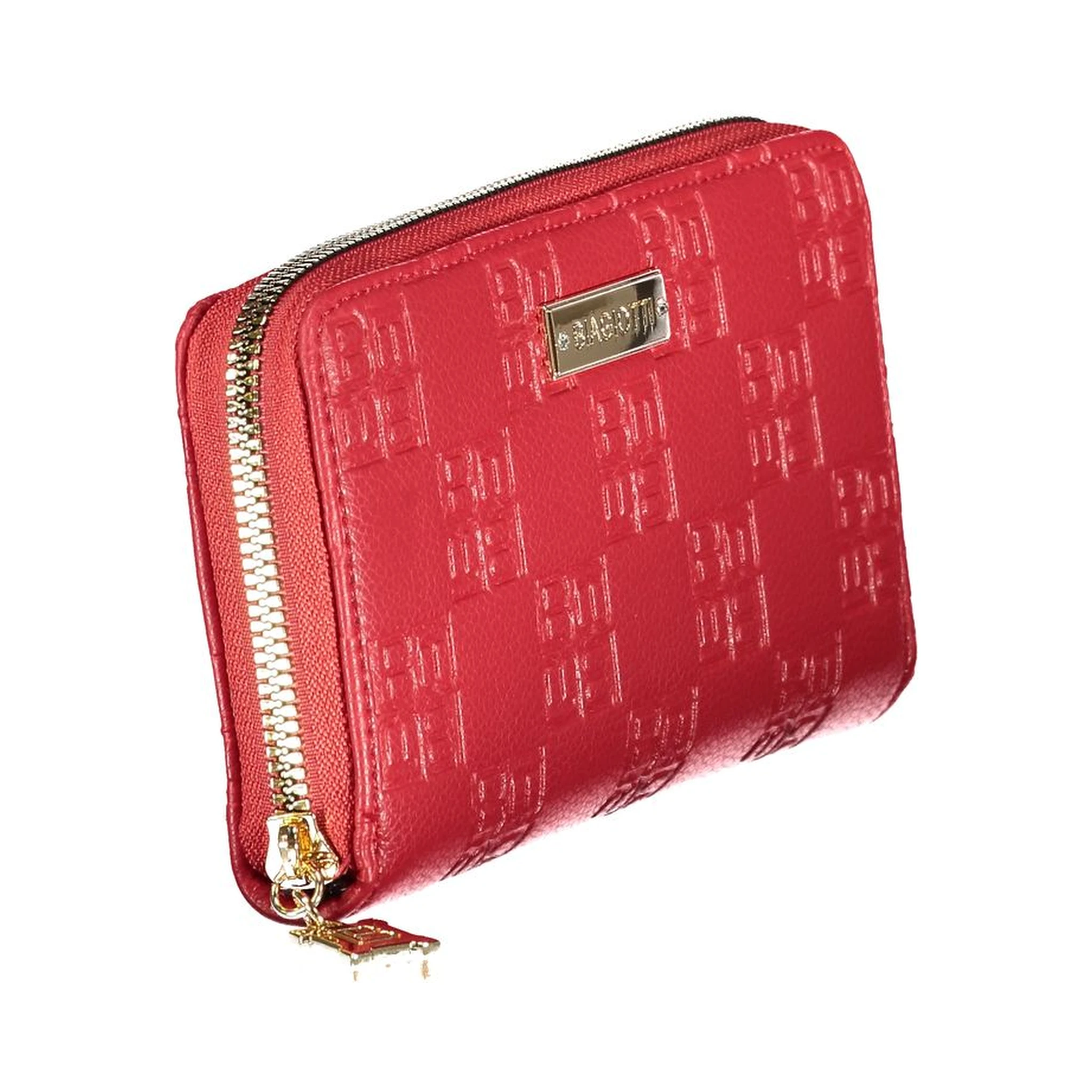 Red Polyethylene Women Wallet