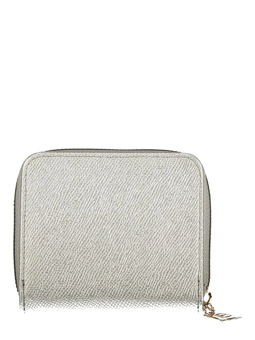 Gray Polyethylene Women Wallet