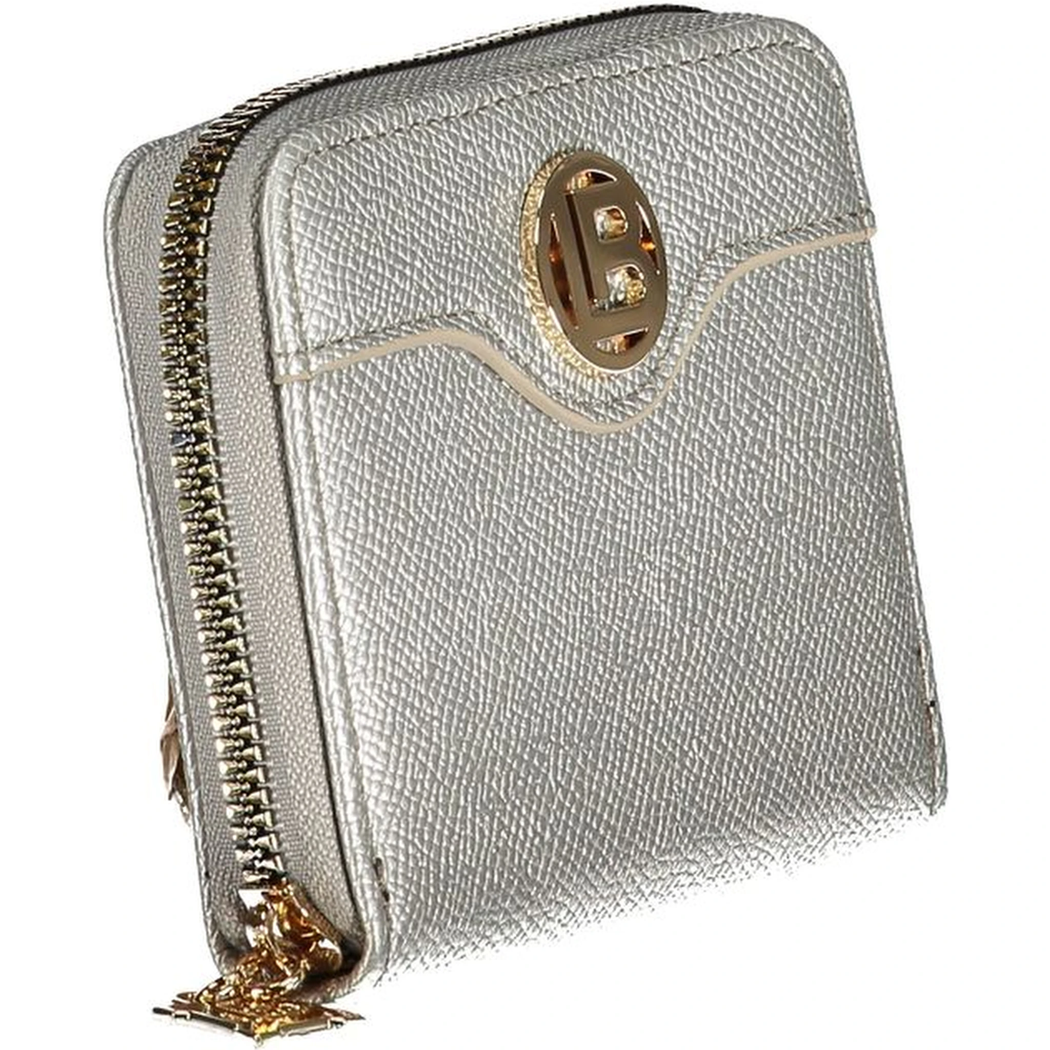 Gray Polyethylene Women Wallet