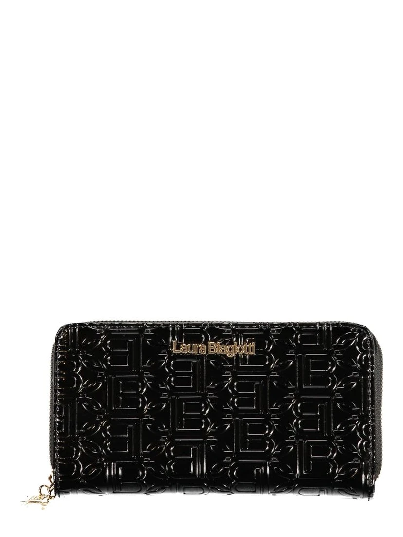 Black Polyethylene Women Wallet