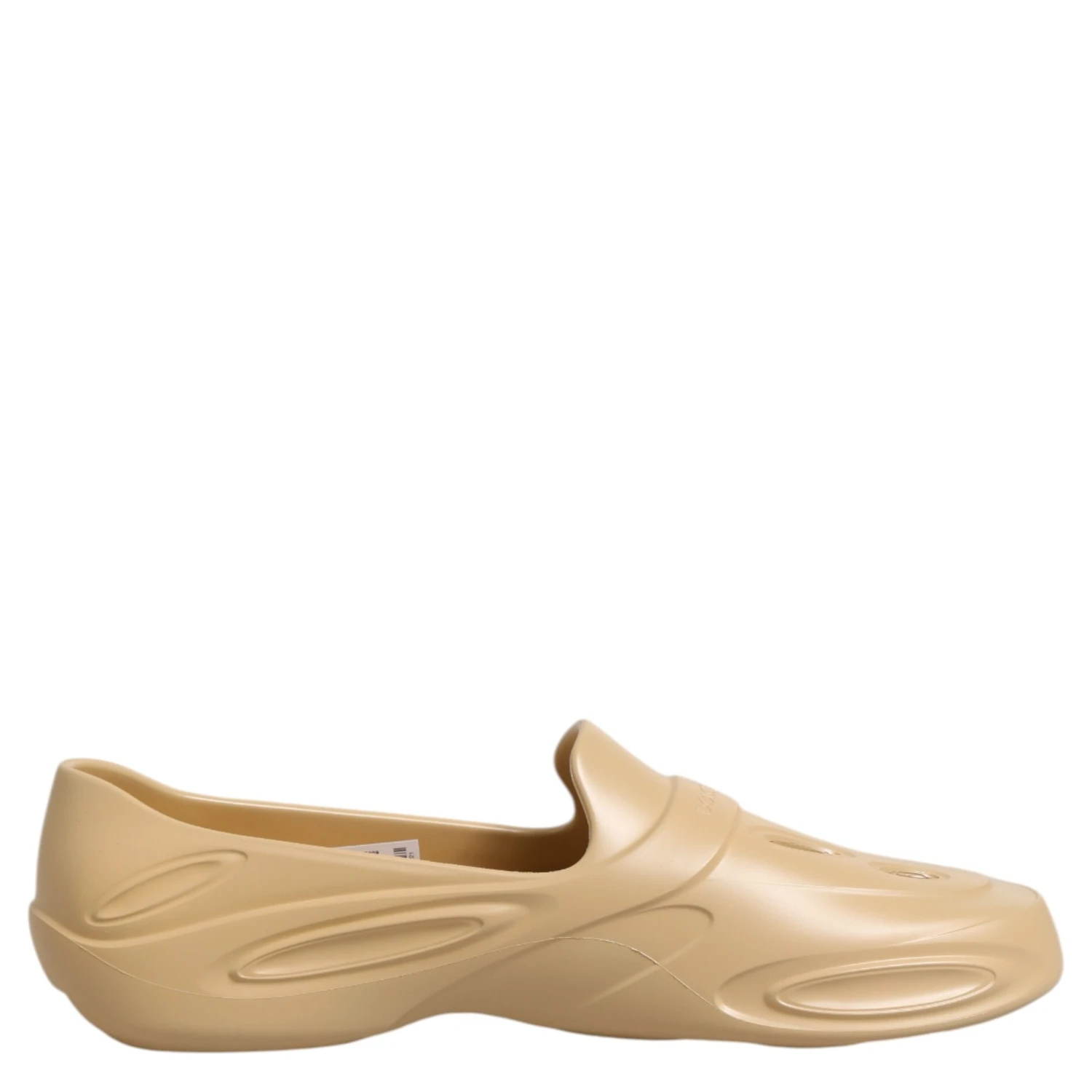 Beige Rubber Slides Low Top Sneakers Shoes