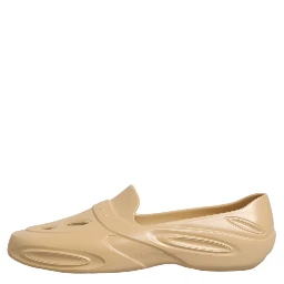 Beige Rubber Slides Low Top Sneakers Shoes