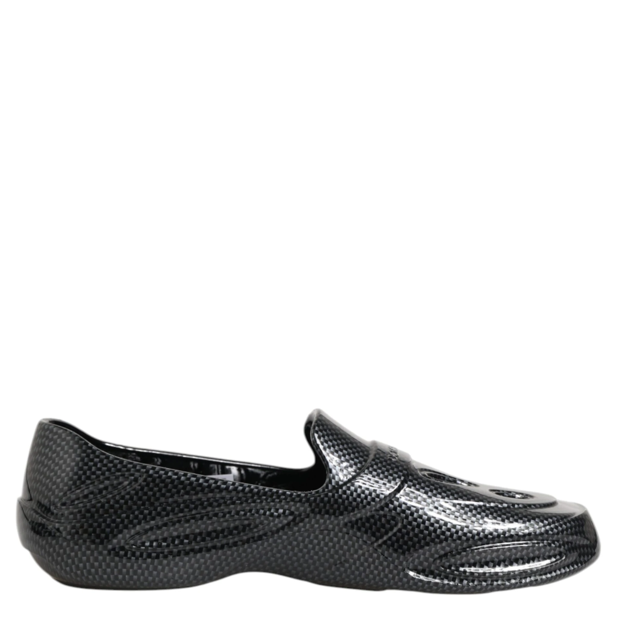 Black Rubber Slides Low Top Sneakers Shoes