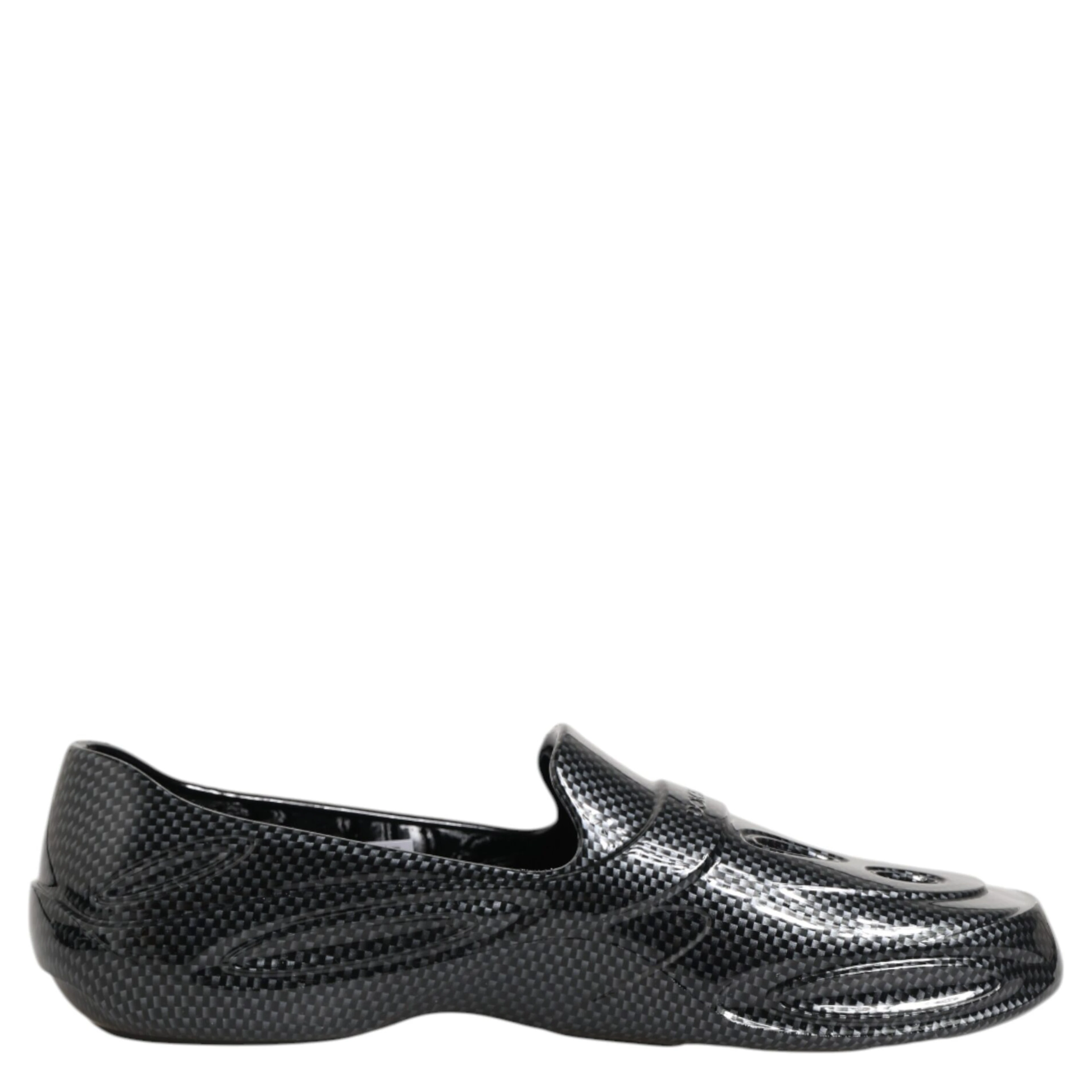 Black Rubber Slides Low Top Sneakers Shoes