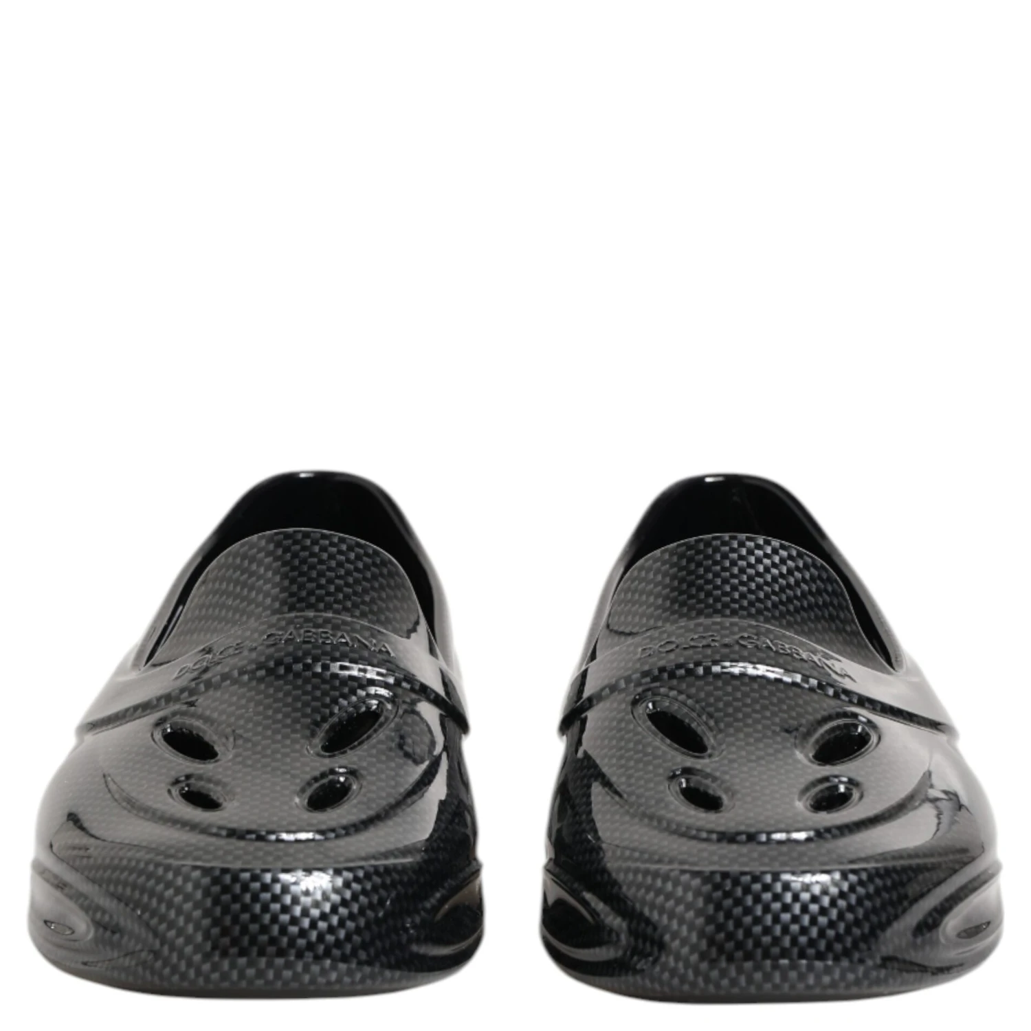 Black Rubber Slides Low Top Sneakers Shoes