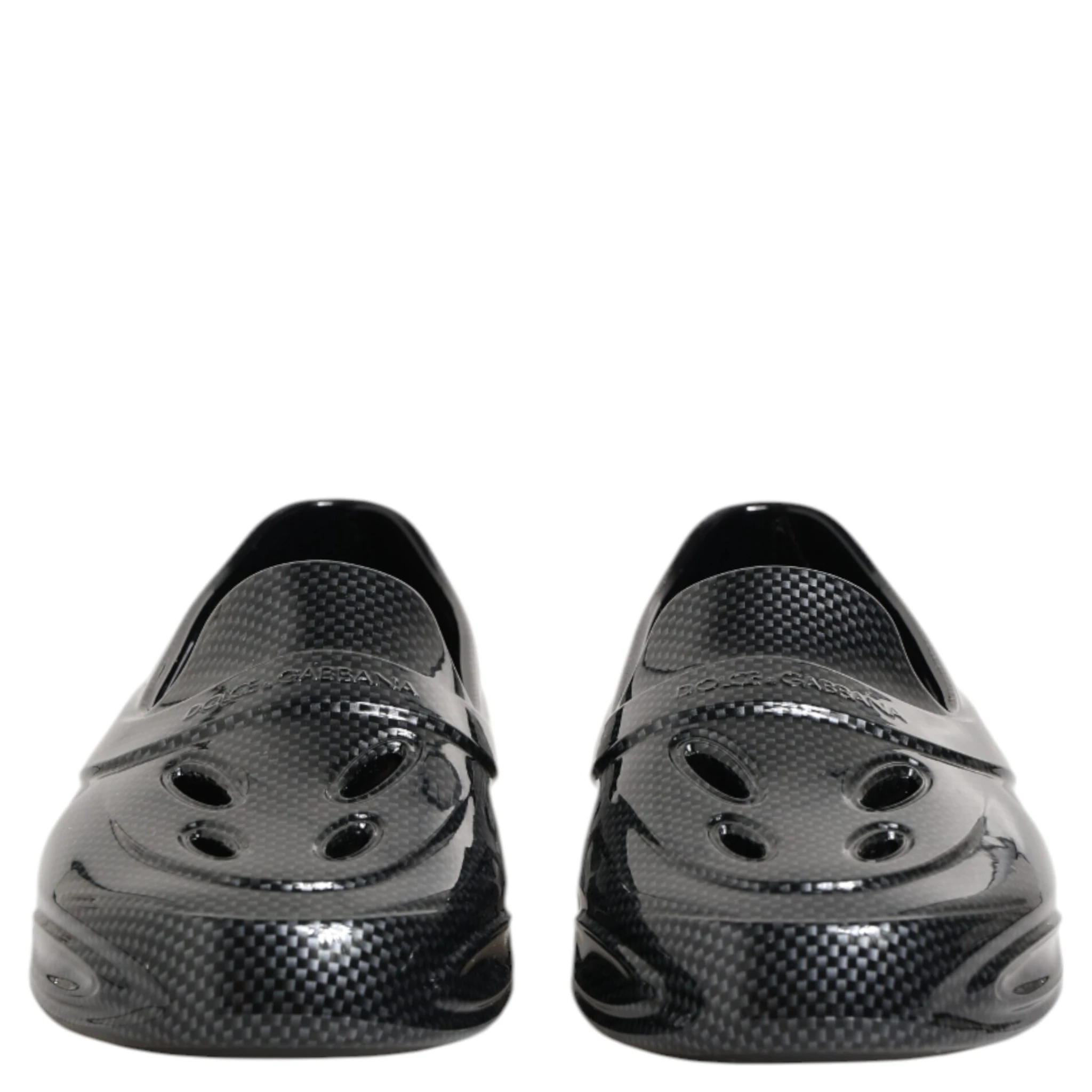 Black Rubber Slides Low Top Sneakers Shoes