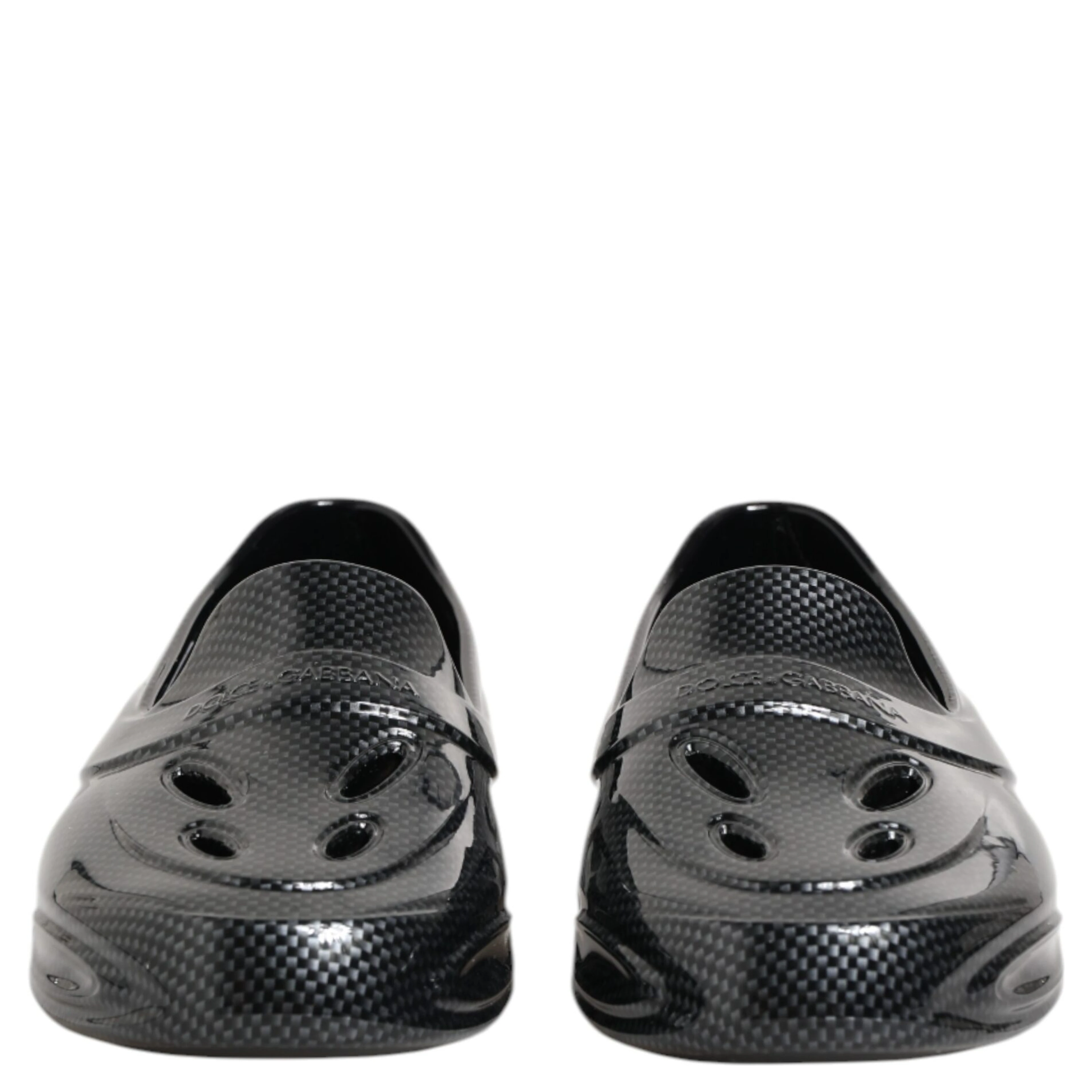 Black Rubber Slides Low Top Sneakers Shoes