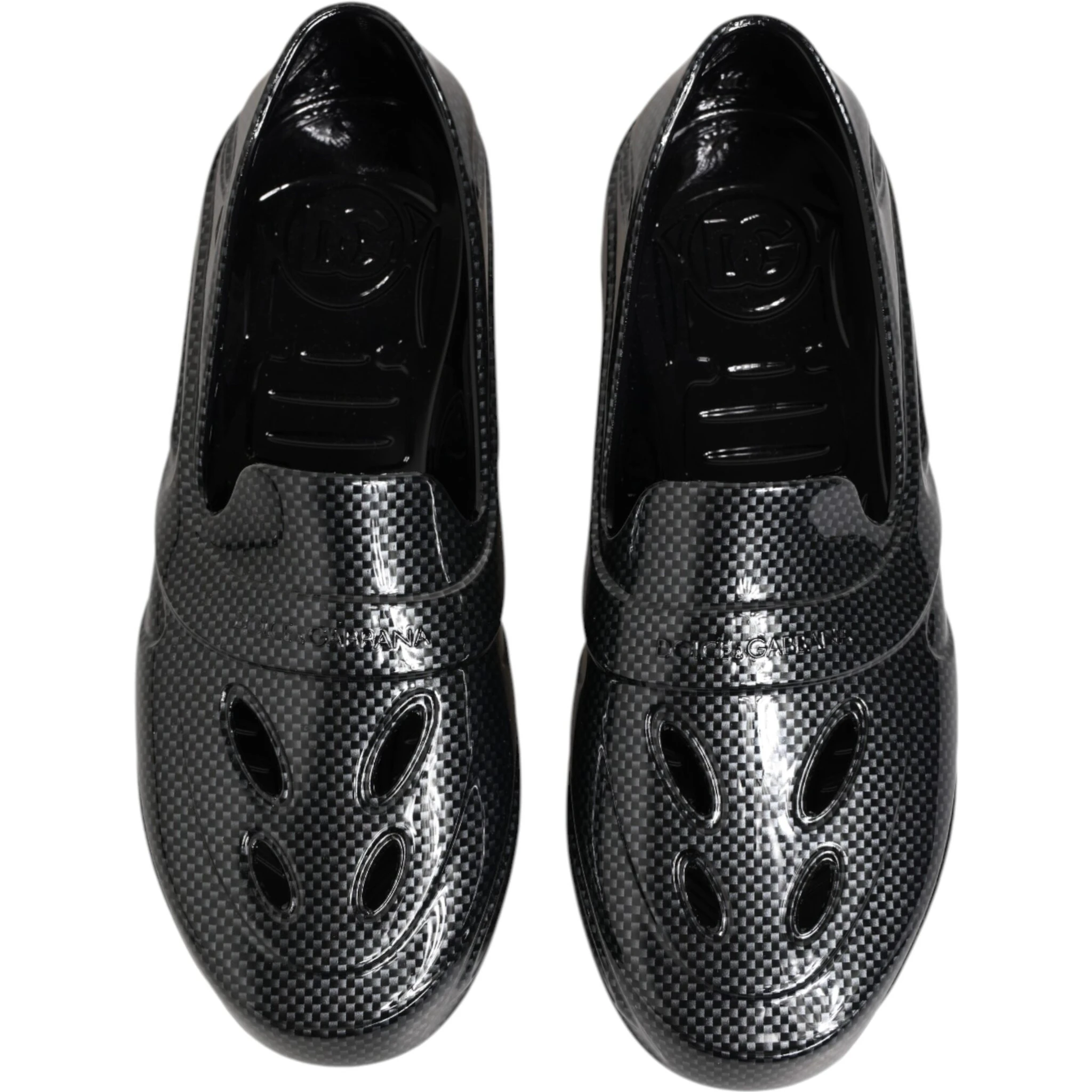 Black Rubber Slides Low Top Sneakers Shoes