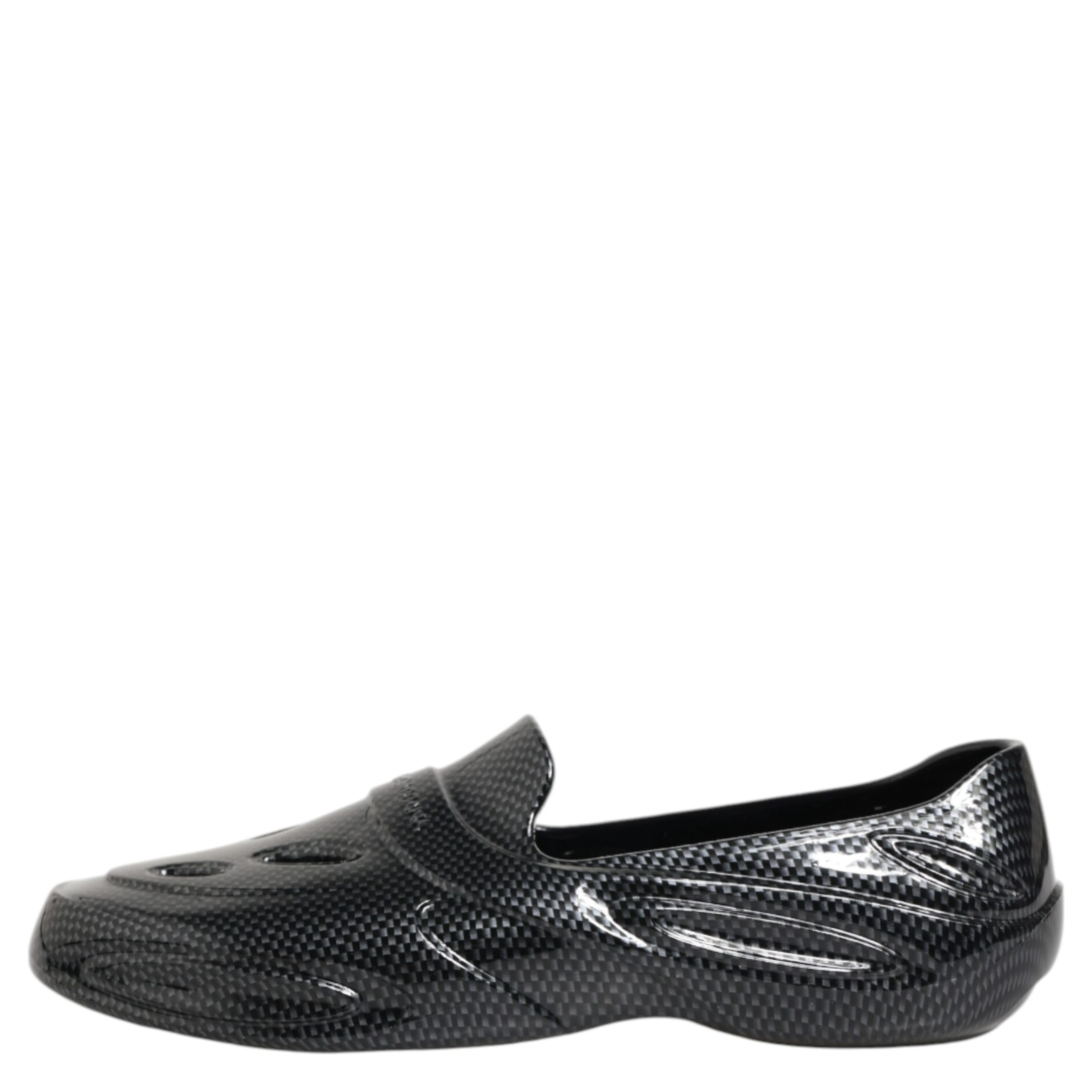 Black Rubber Slides Low Top Sneakers Shoes