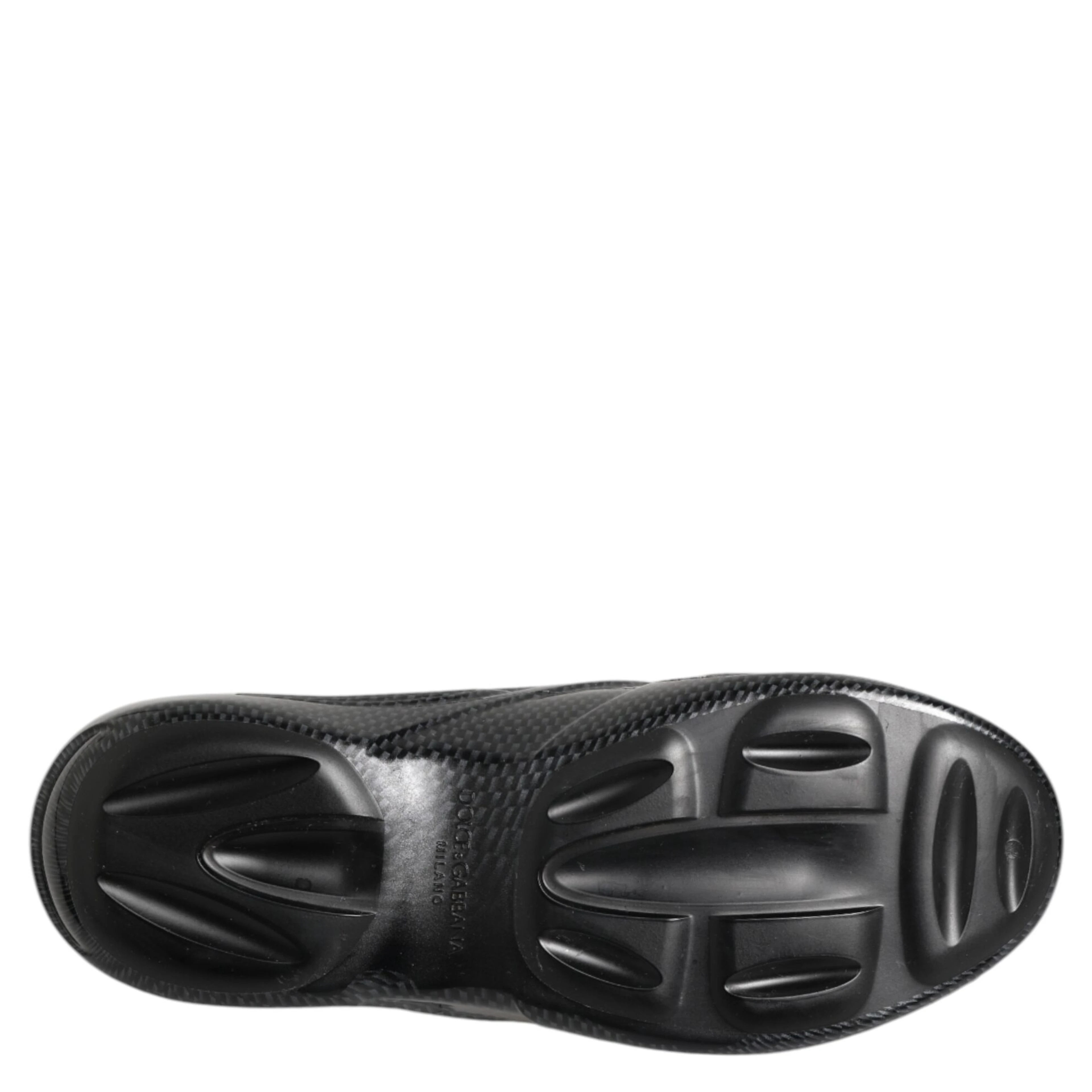 Black Rubber Slides Low Top Sneakers Shoes