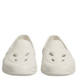 White Rubber Slides Low Top Sneakers Shoes