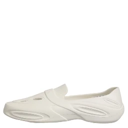 White Rubber Slides Low Top Sneakers Shoes