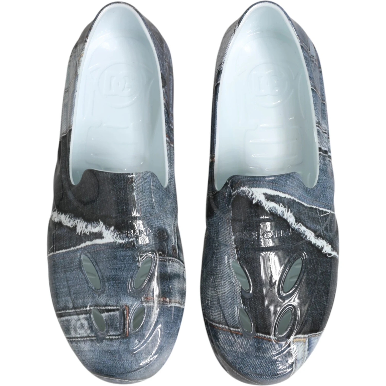 Multicolor Rubber Men Low Top Sneakers Shoes
