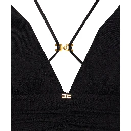 Elisabetta Franchi Top Black