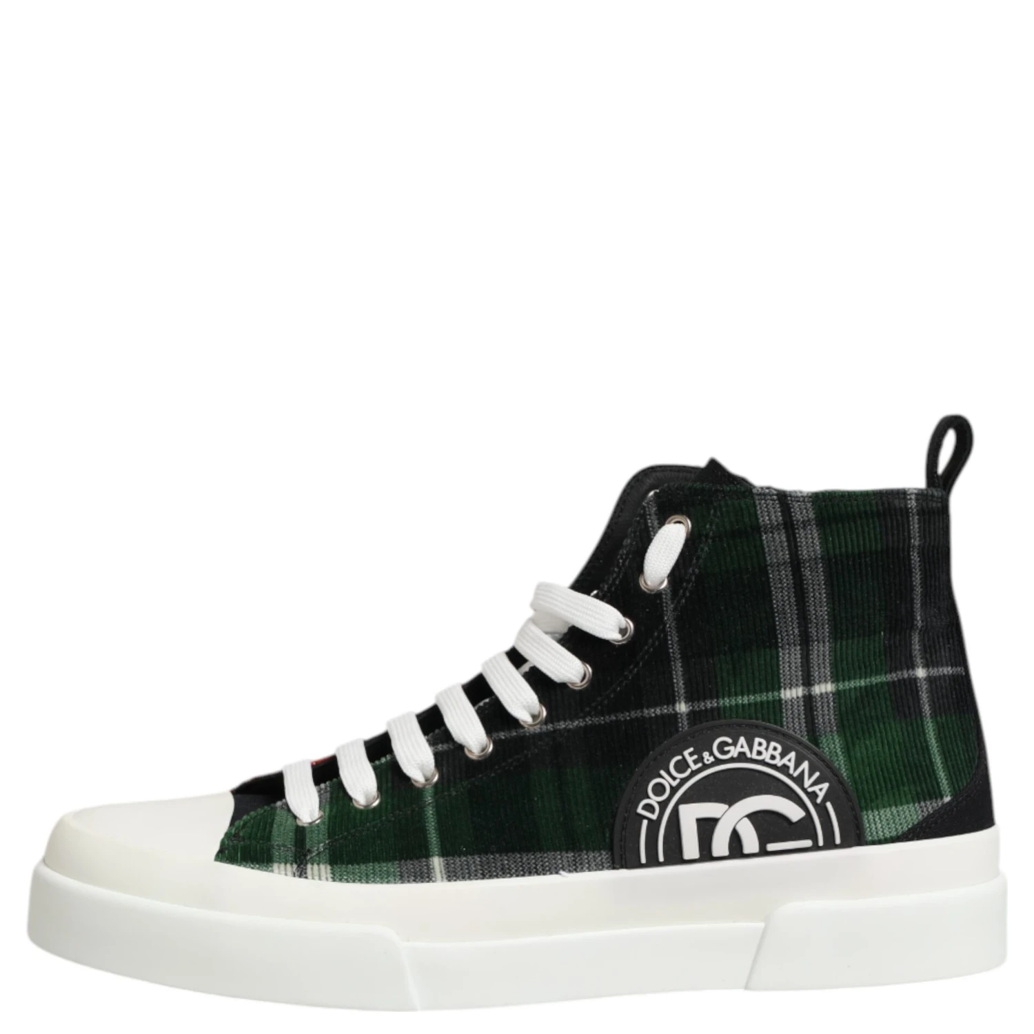 Multicolor Cotton High Top Men Sneakers Shoes