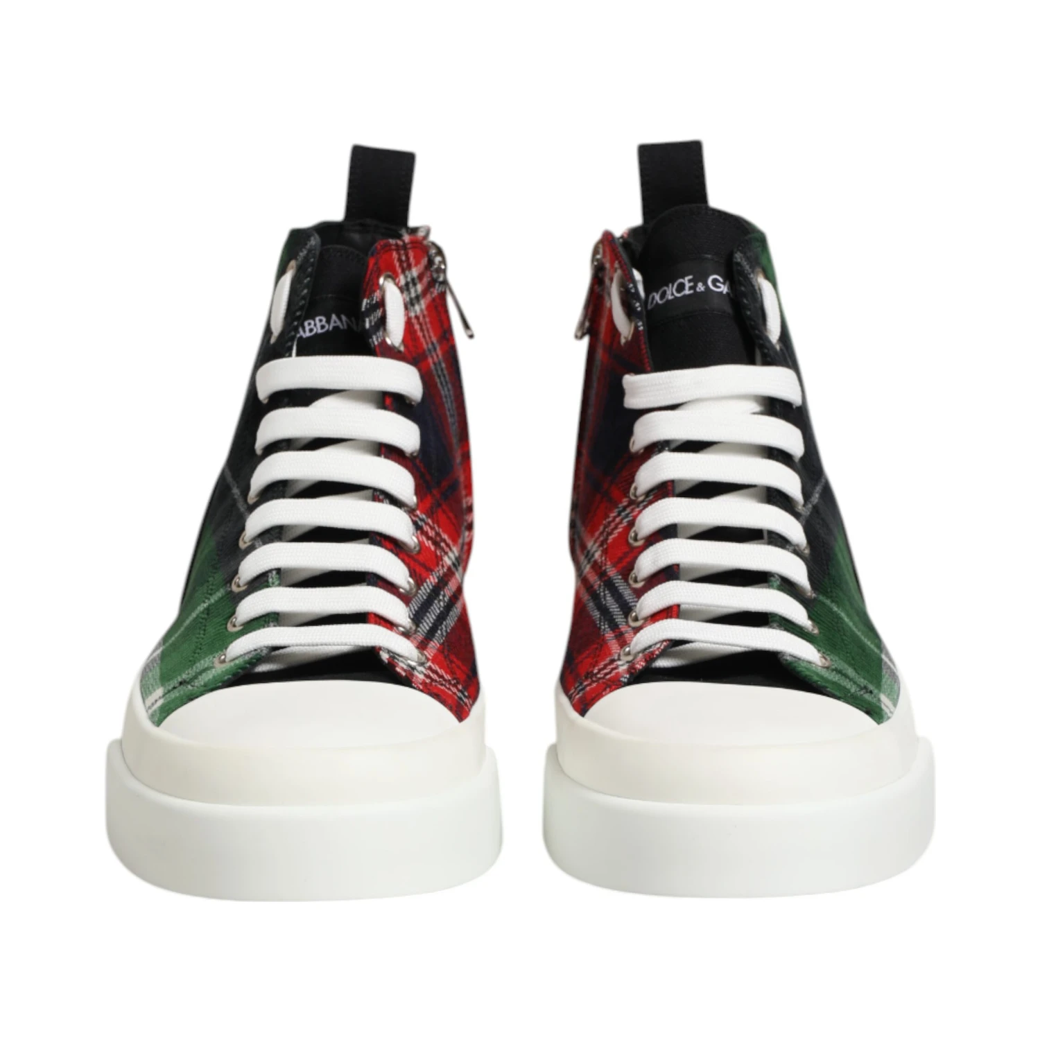 Multicolor Cotton High Top Men Sneakers Shoes