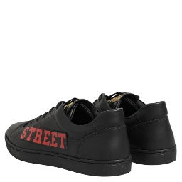 Black Street Life Low Top Men Sneakers Shoes