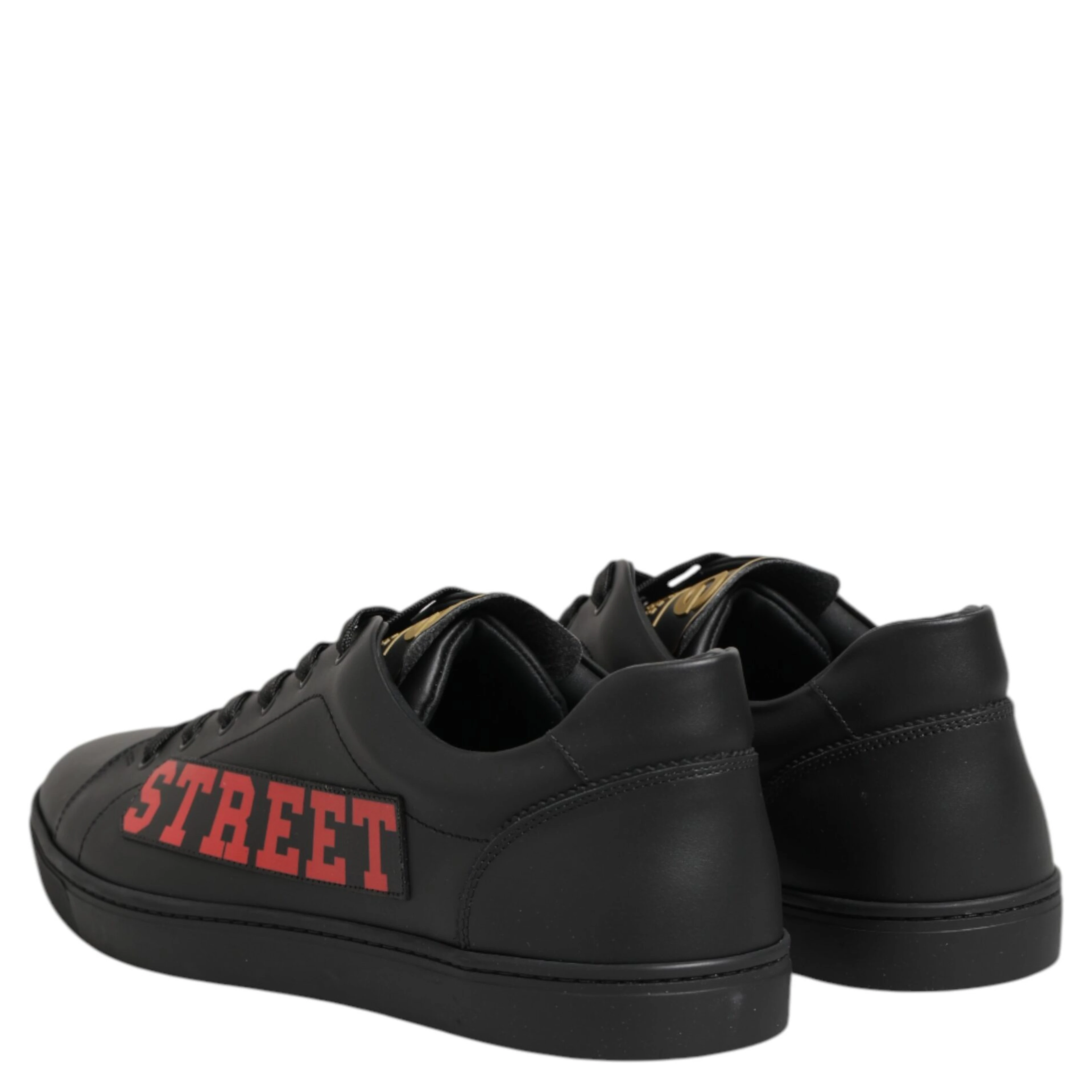 Black Street Life Low Top Men Sneakers Shoes