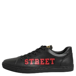 Black Street Life Low Top Men Sneakers Shoes