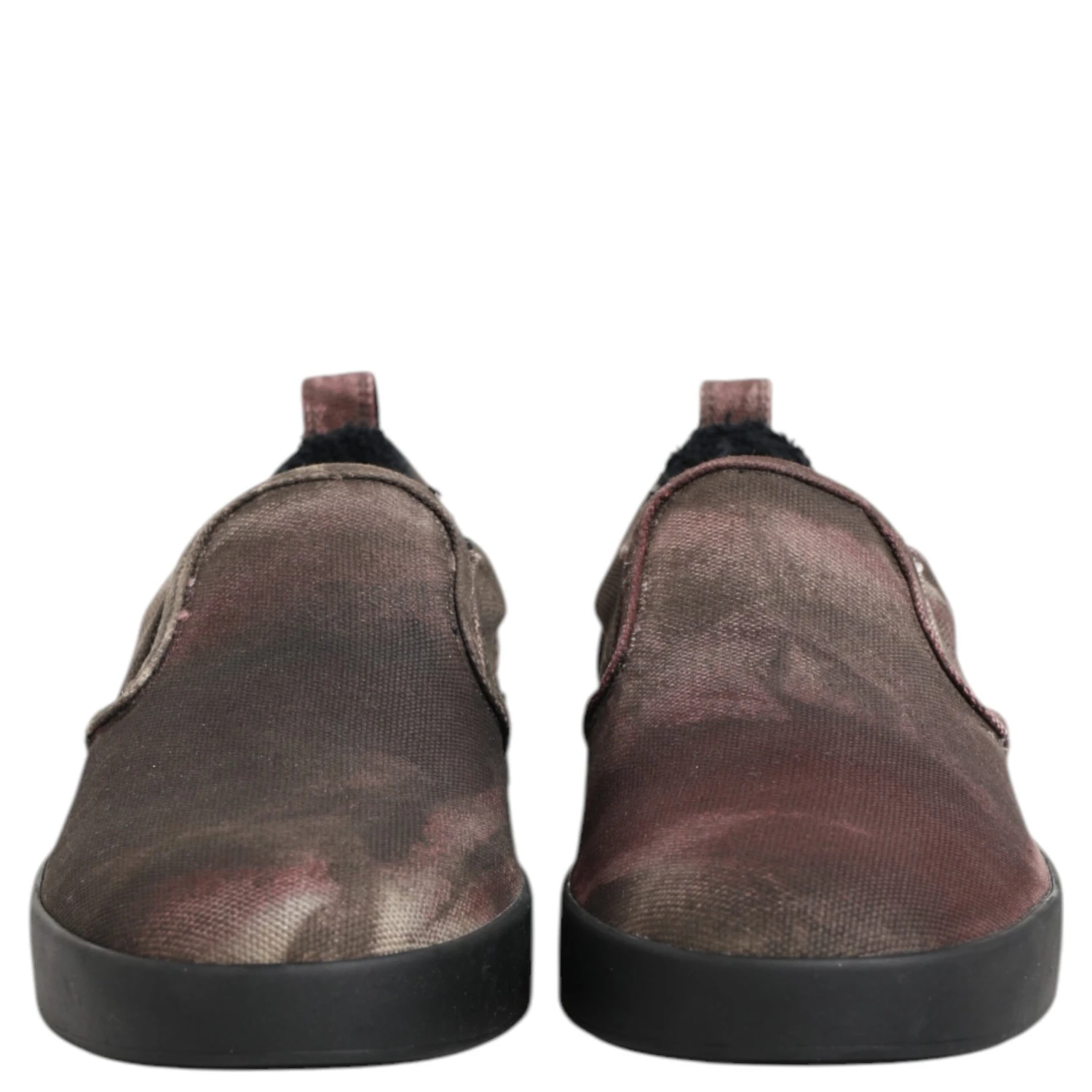 Multicolor Cotton Low Top Slip On Men Sneakers Shoes