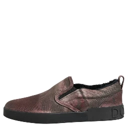 Multicolor Cotton Low Top Slip On Men Sneakers Shoes