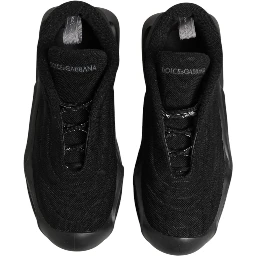 Black Lace Up Wave Low Top Men Sneaker Shoes