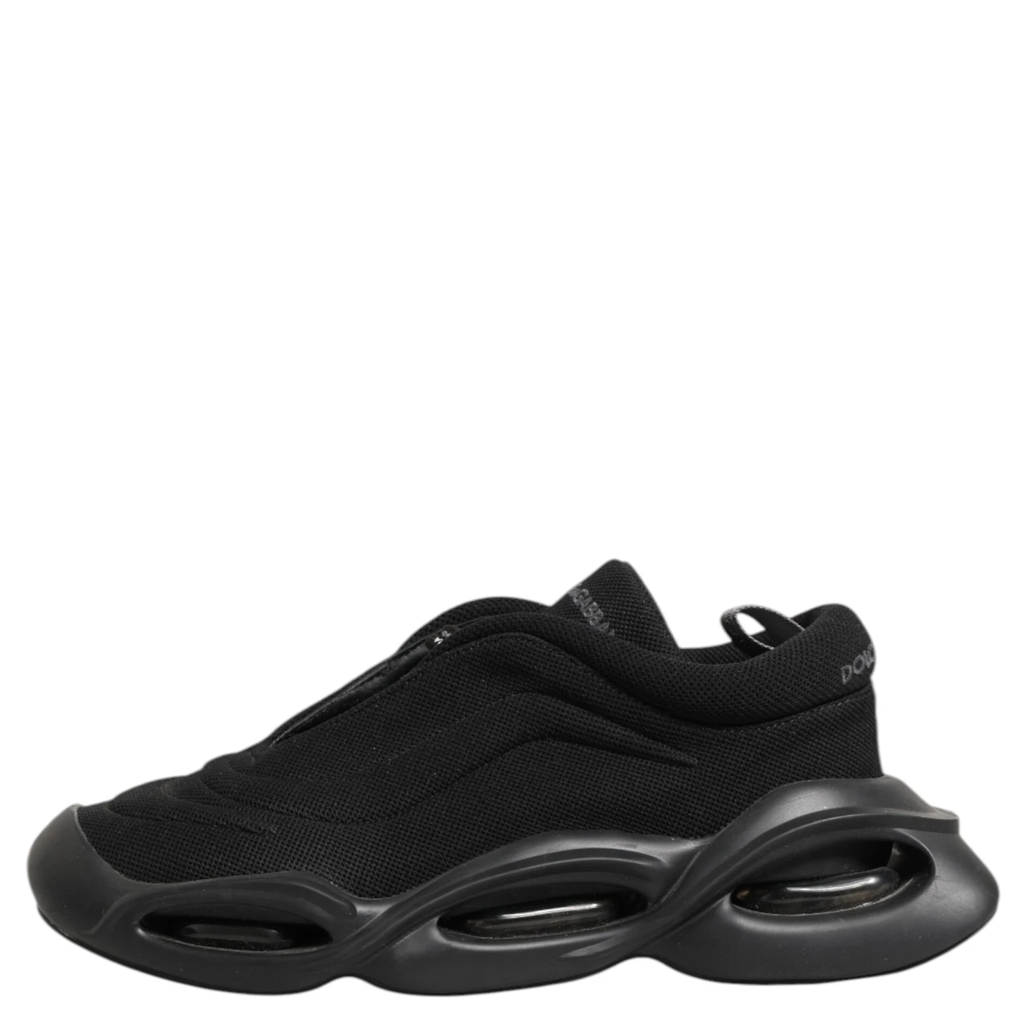 Black Lace Up Wave Low Top Men Sneaker Shoes