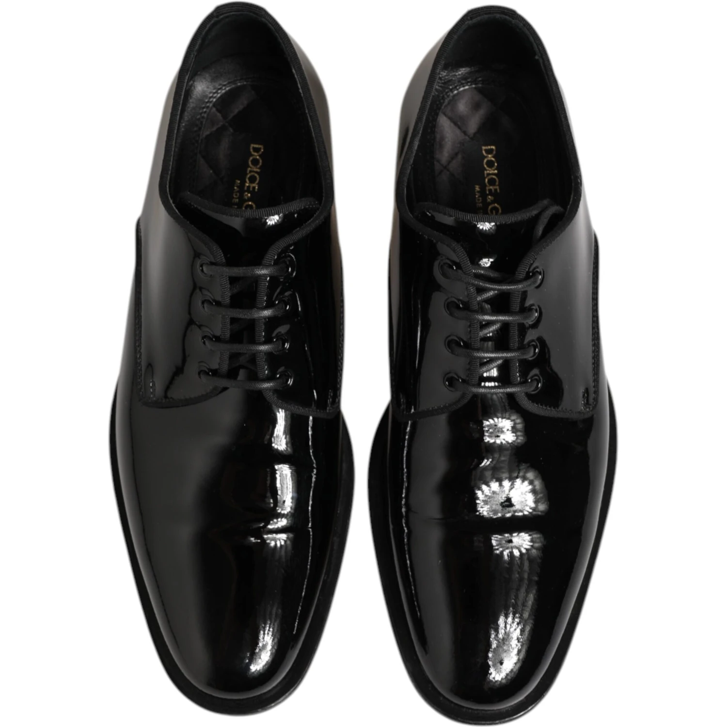 Black Leather Lace Up Derby Formal Dress Shoes