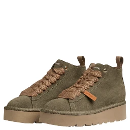 PANCHIC lace-up platform boots