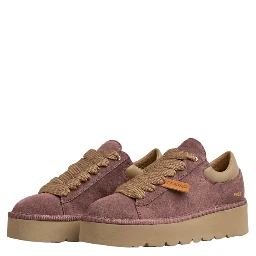 lace-up platform sneakers