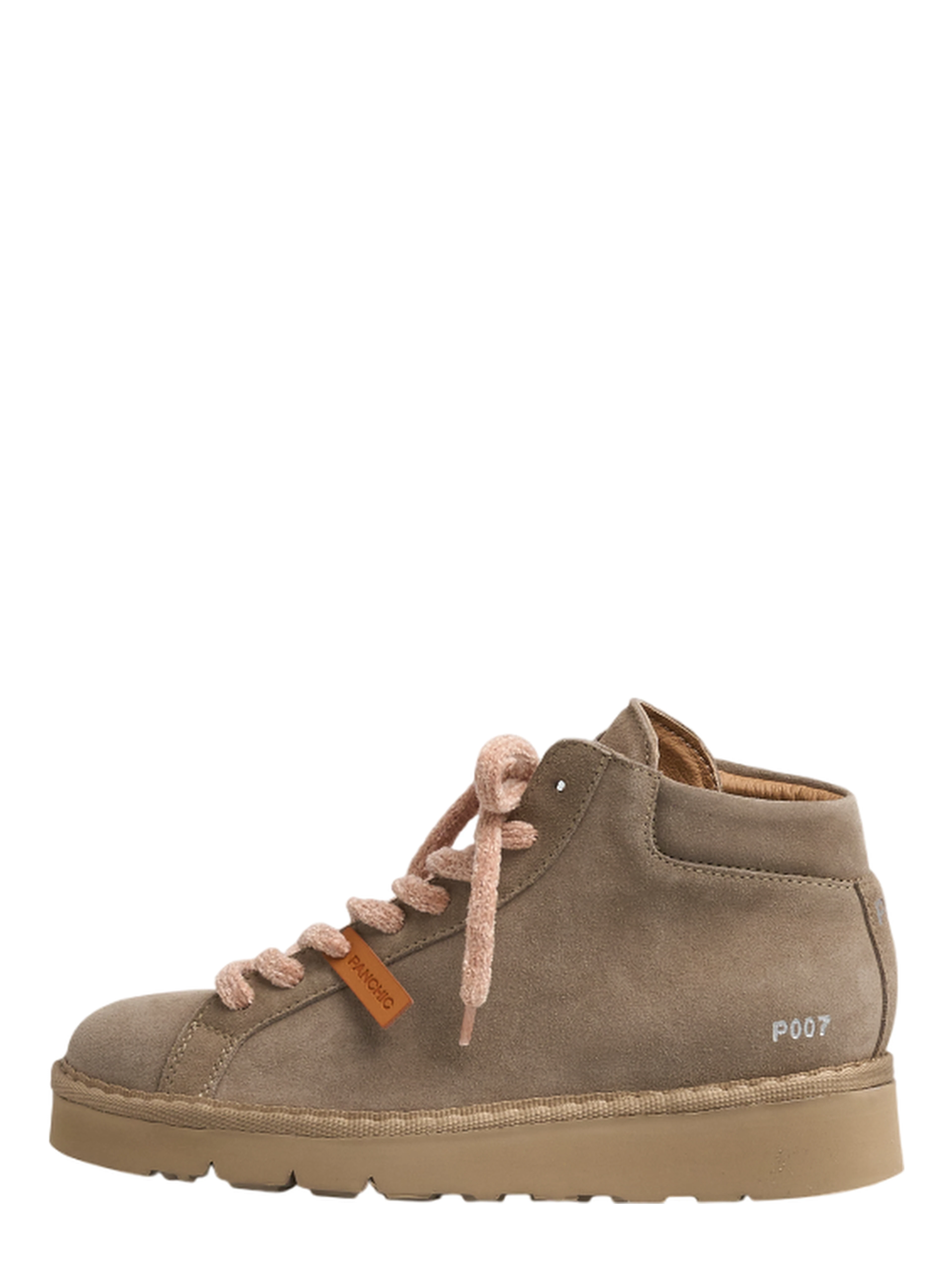 lace-up suede boots