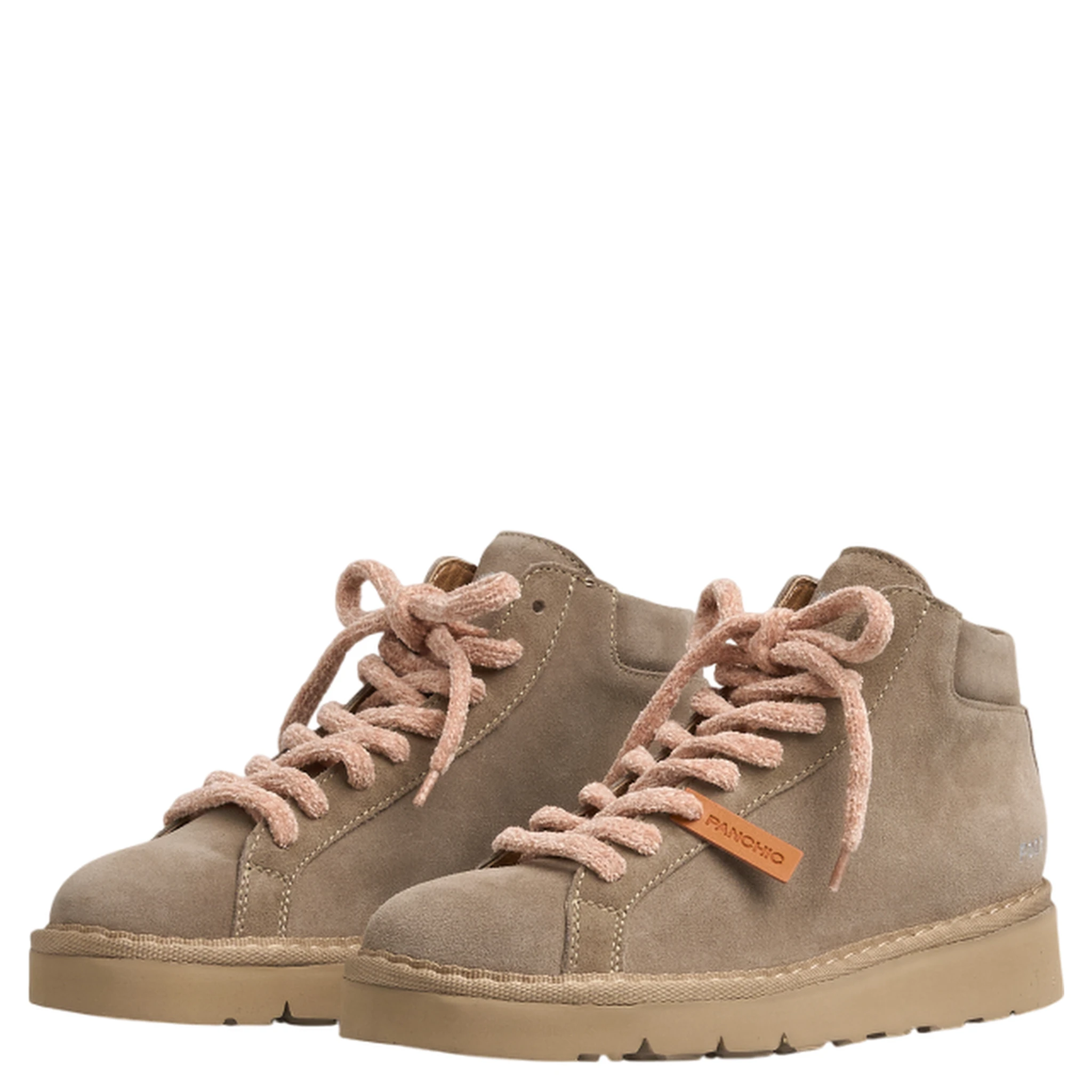 lace-up suede boots