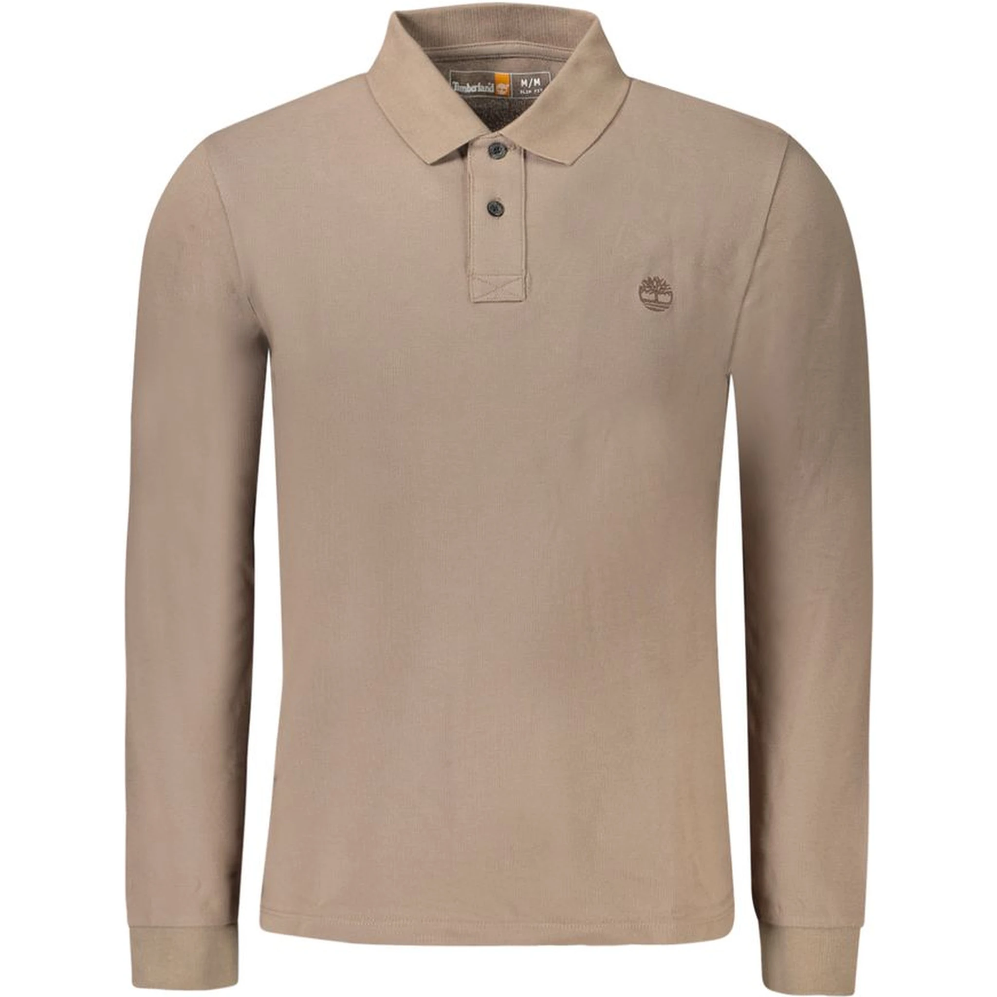 Marrone Cotton Men Polo Shirt