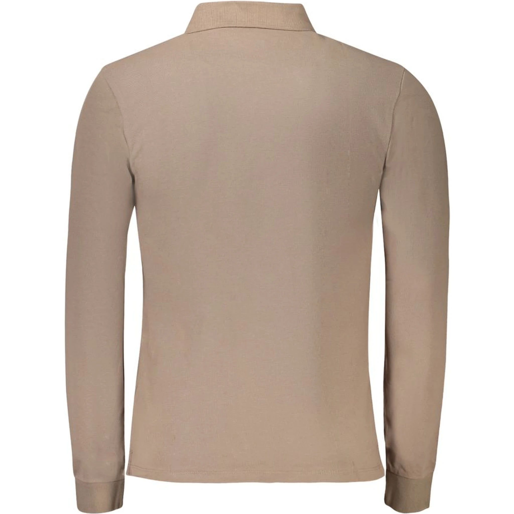 Marrone Cotton Men Polo Shirt