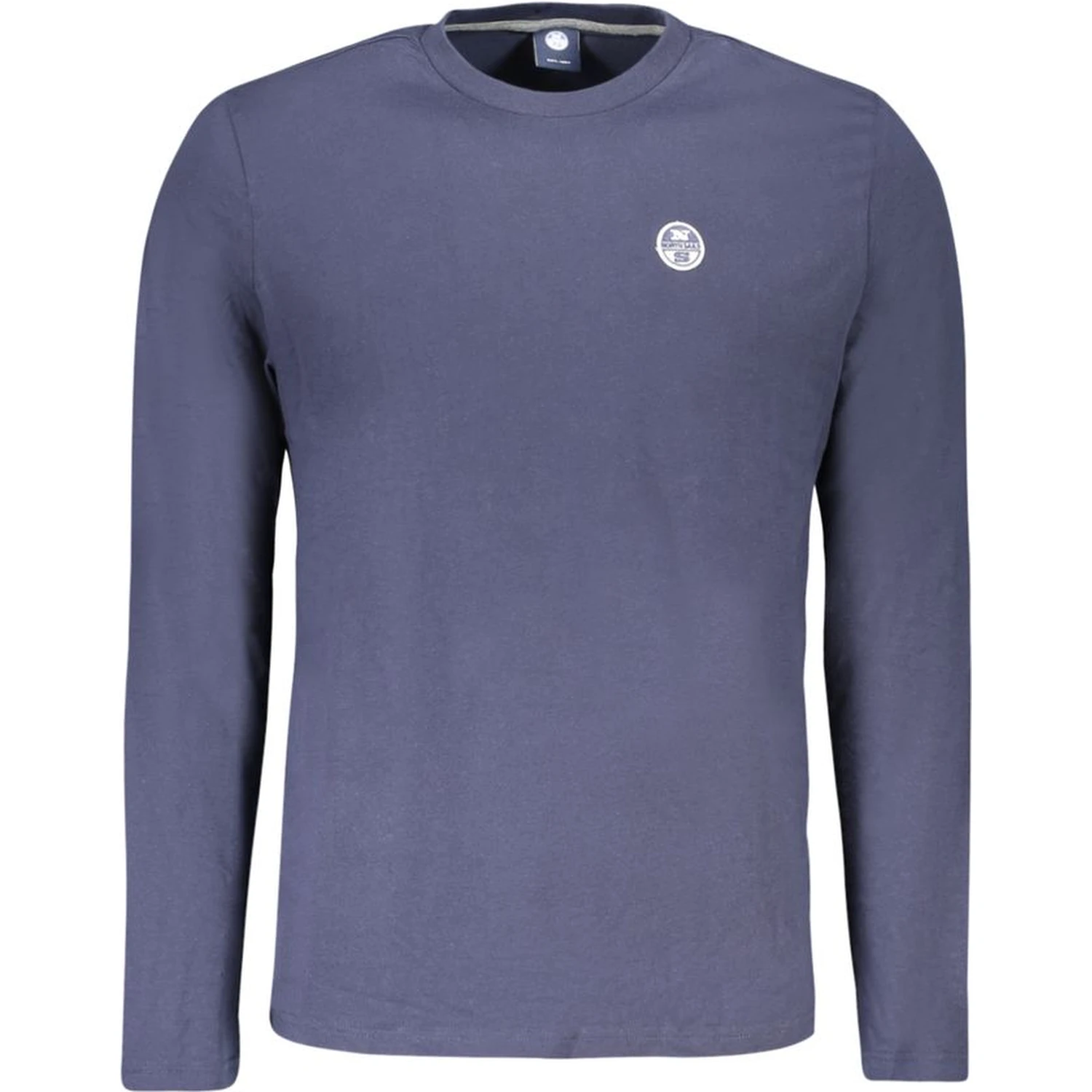 Blu Cotton Men T-Shirt