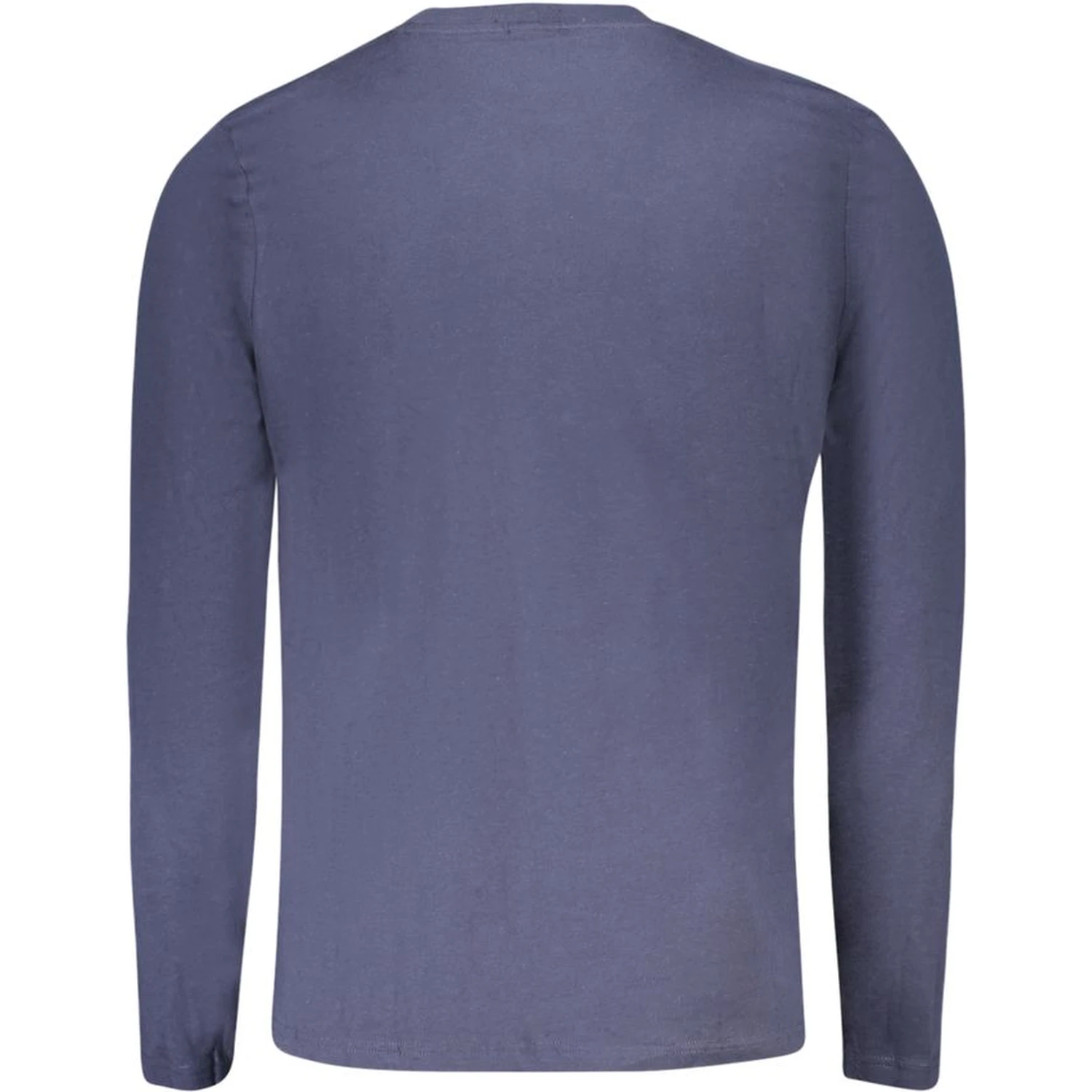 Blu Cotton Men T-Shirt