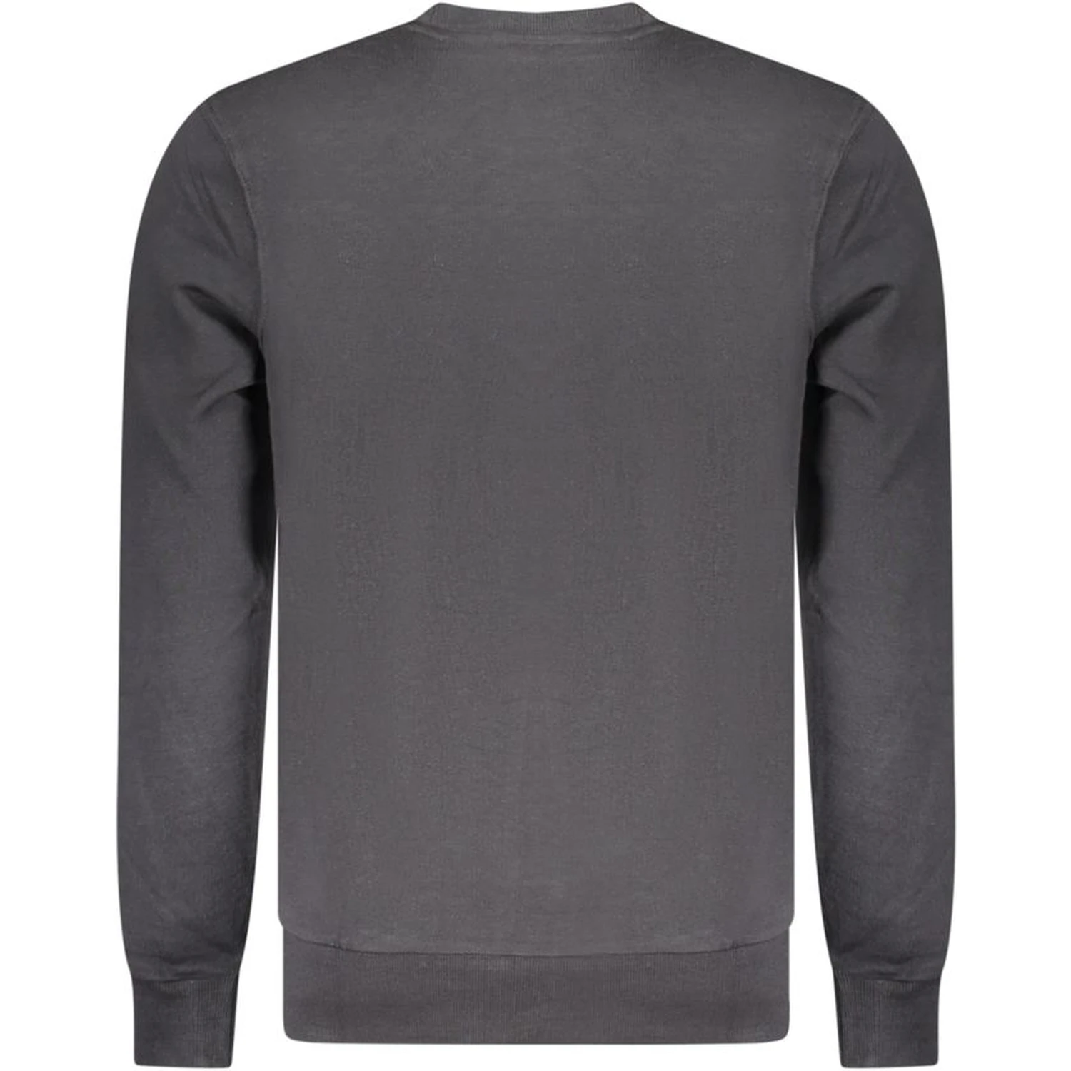 Black Cotton Men's Sweatshirt