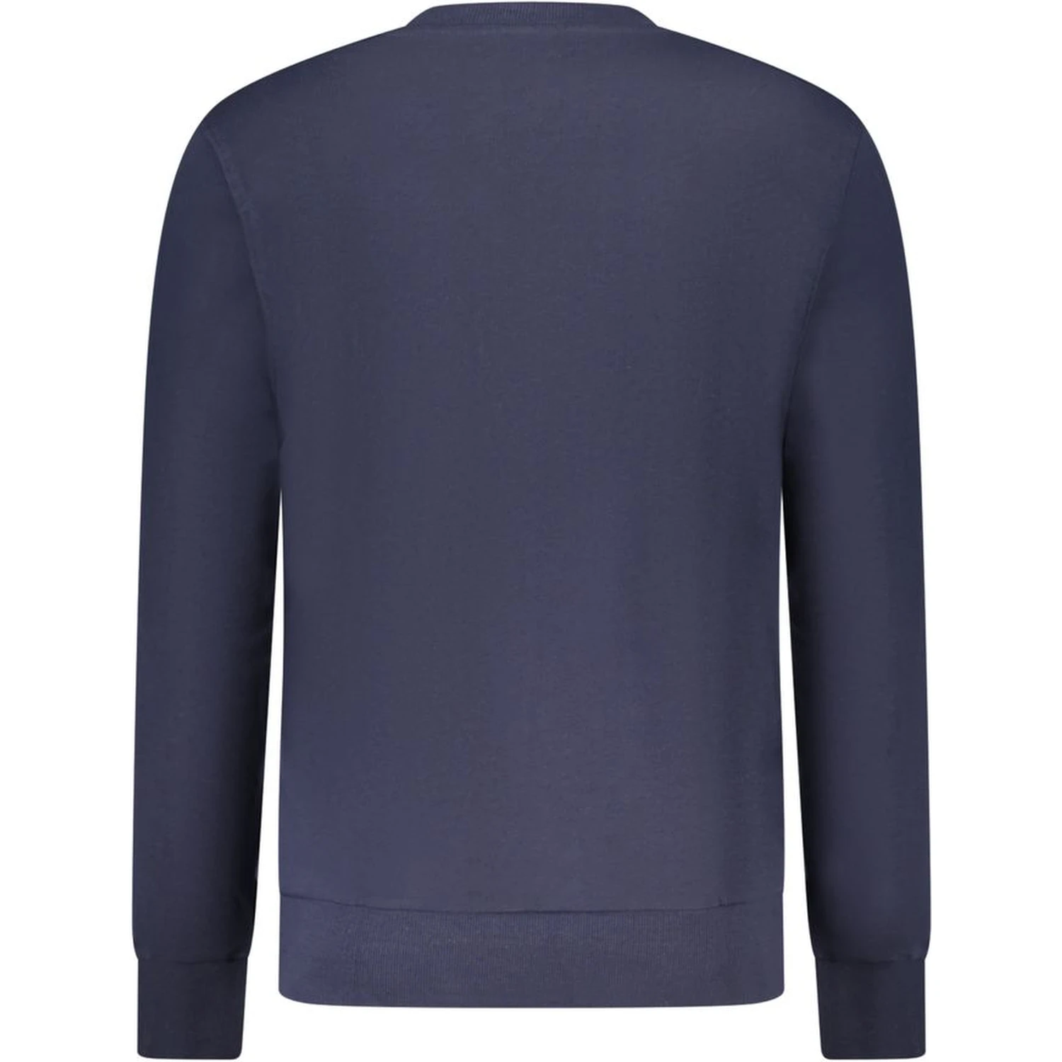 Blue Cotton Men Sweatshirt