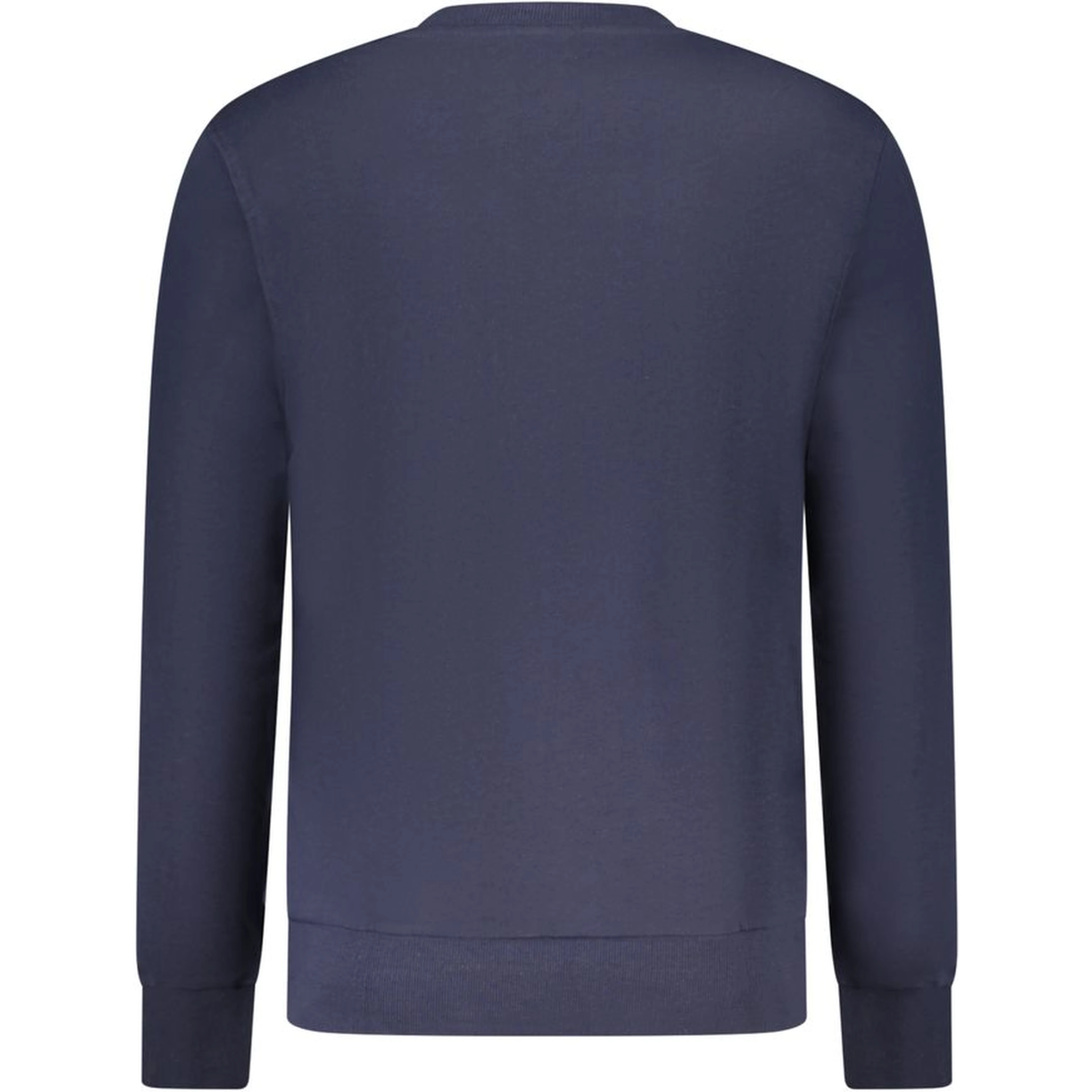 Blue Cotton Men Sweatshirt