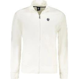 White Cotton Men's Sweatshirt