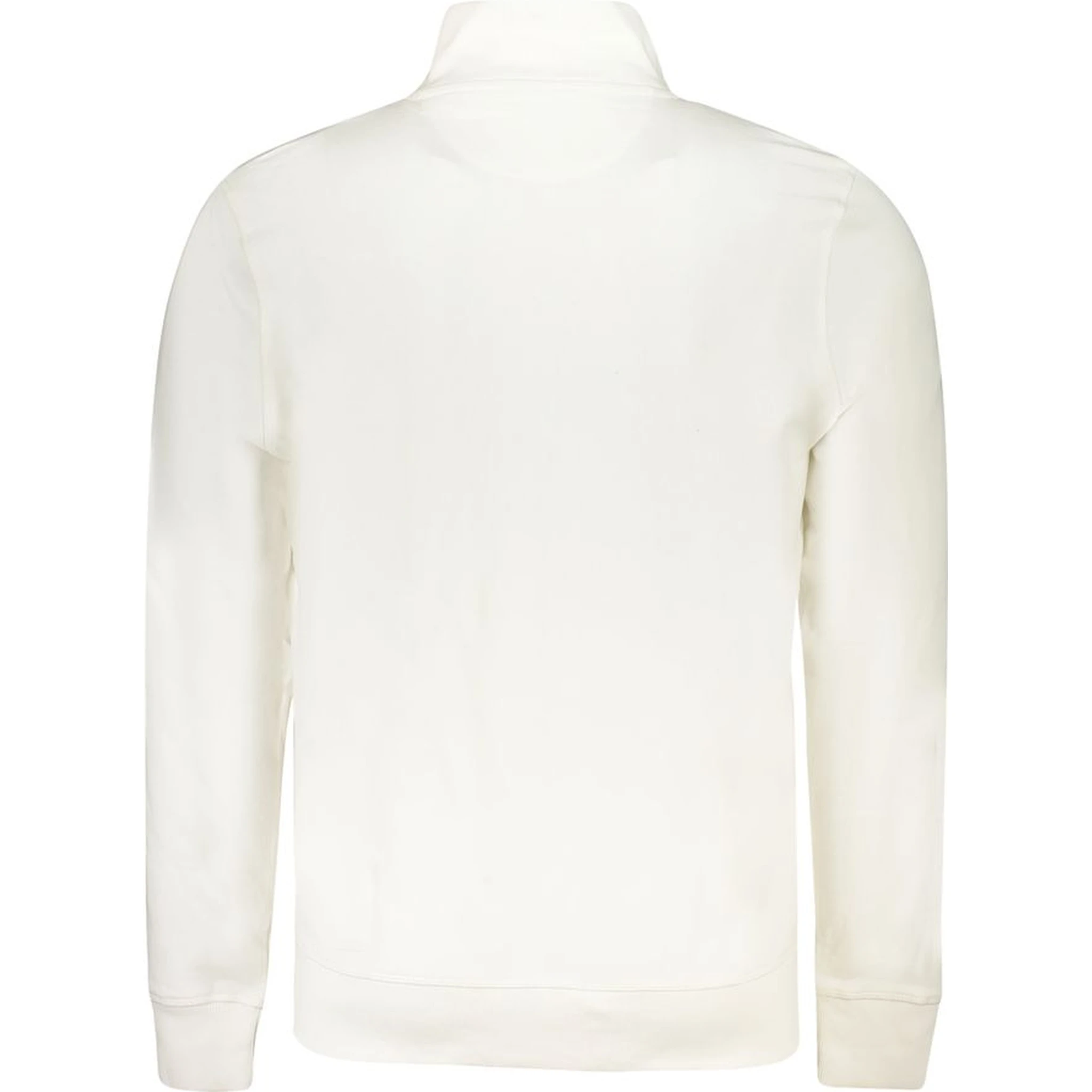 White Cotton Men's Sweatshirt