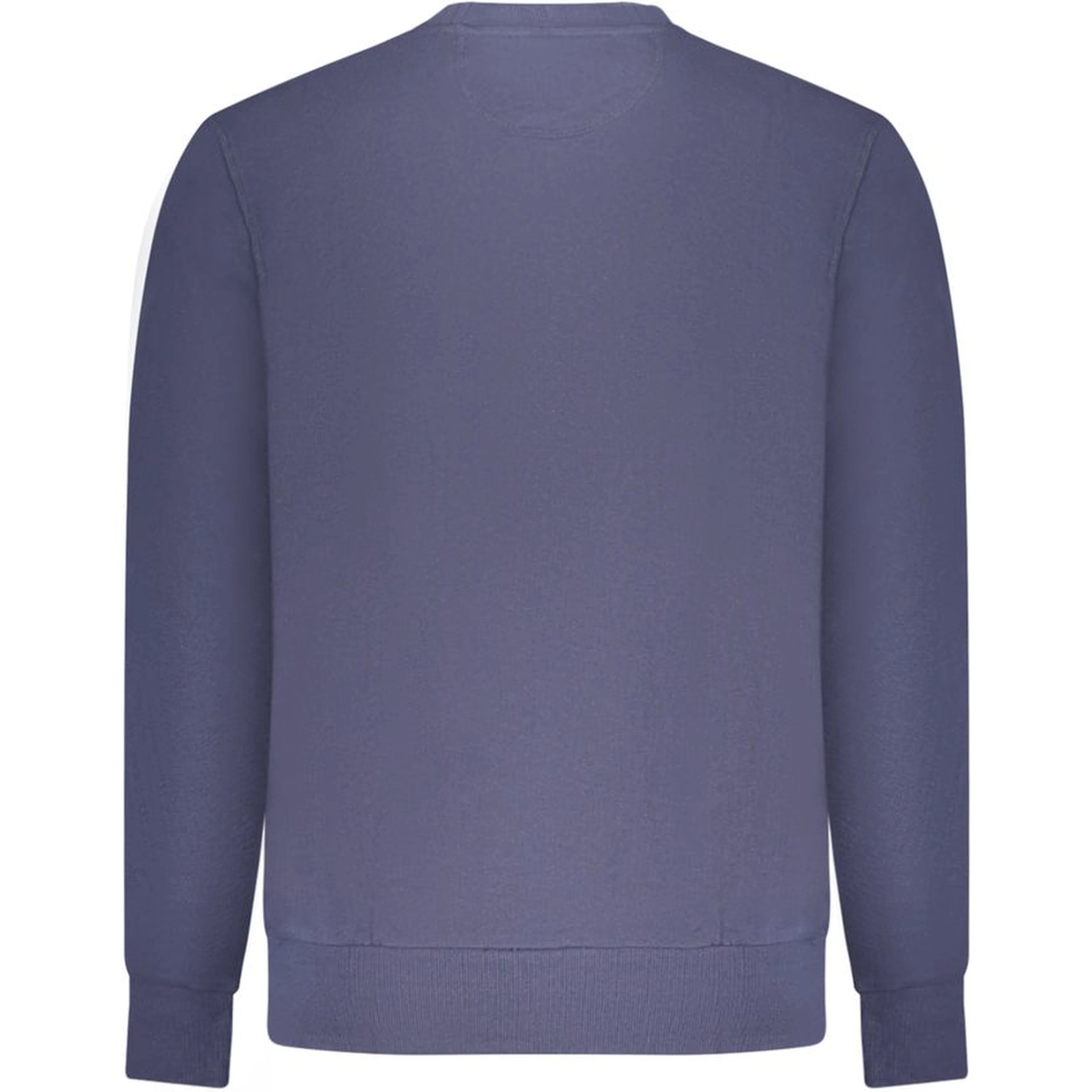 Blue Cotton Men Sweatshirt