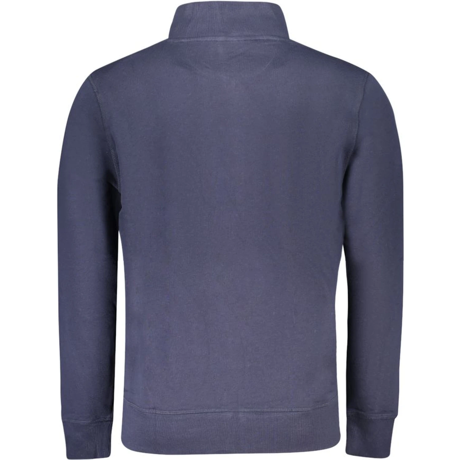 Blue Cotton Men Sweatshirt