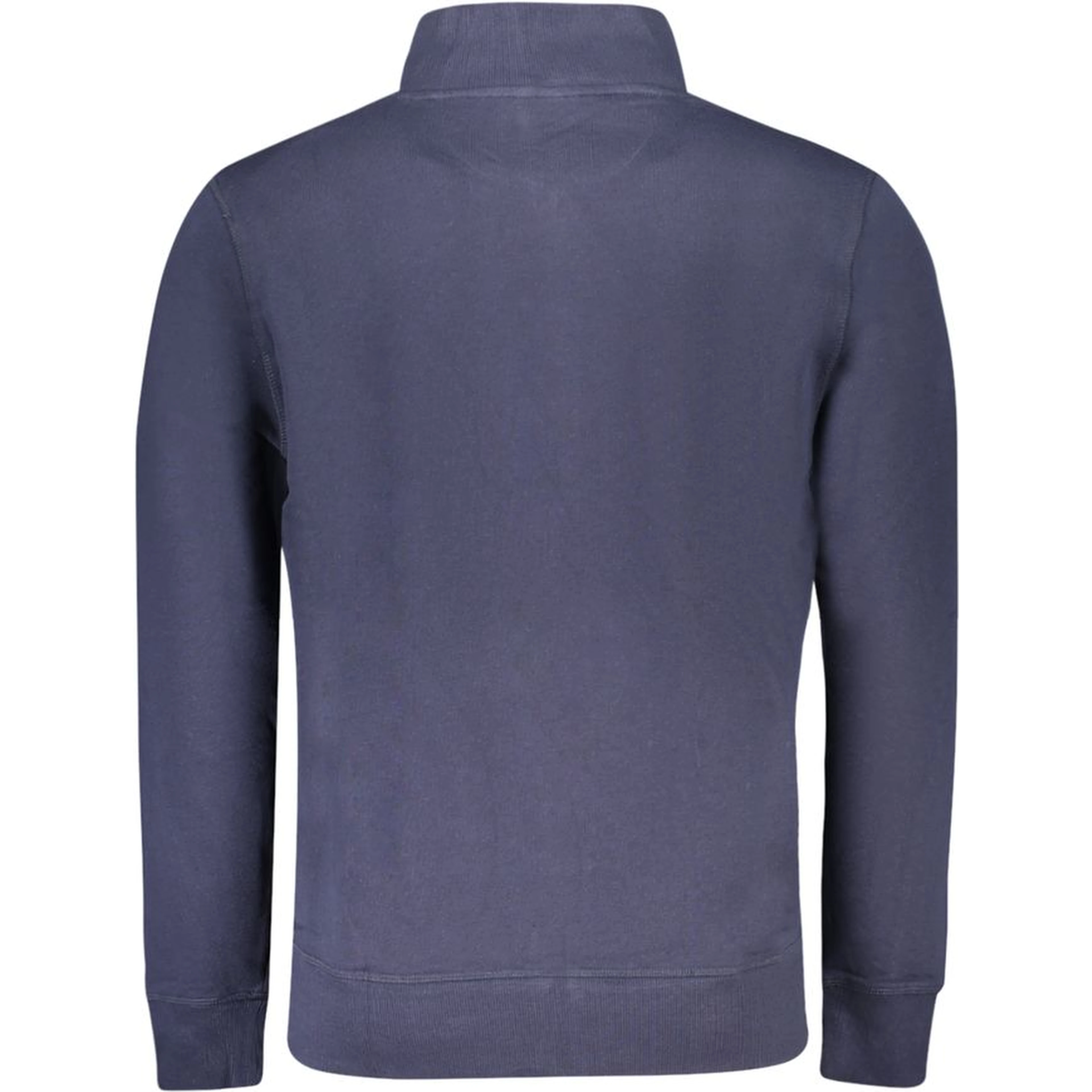Blue Cotton Men Sweatshirt